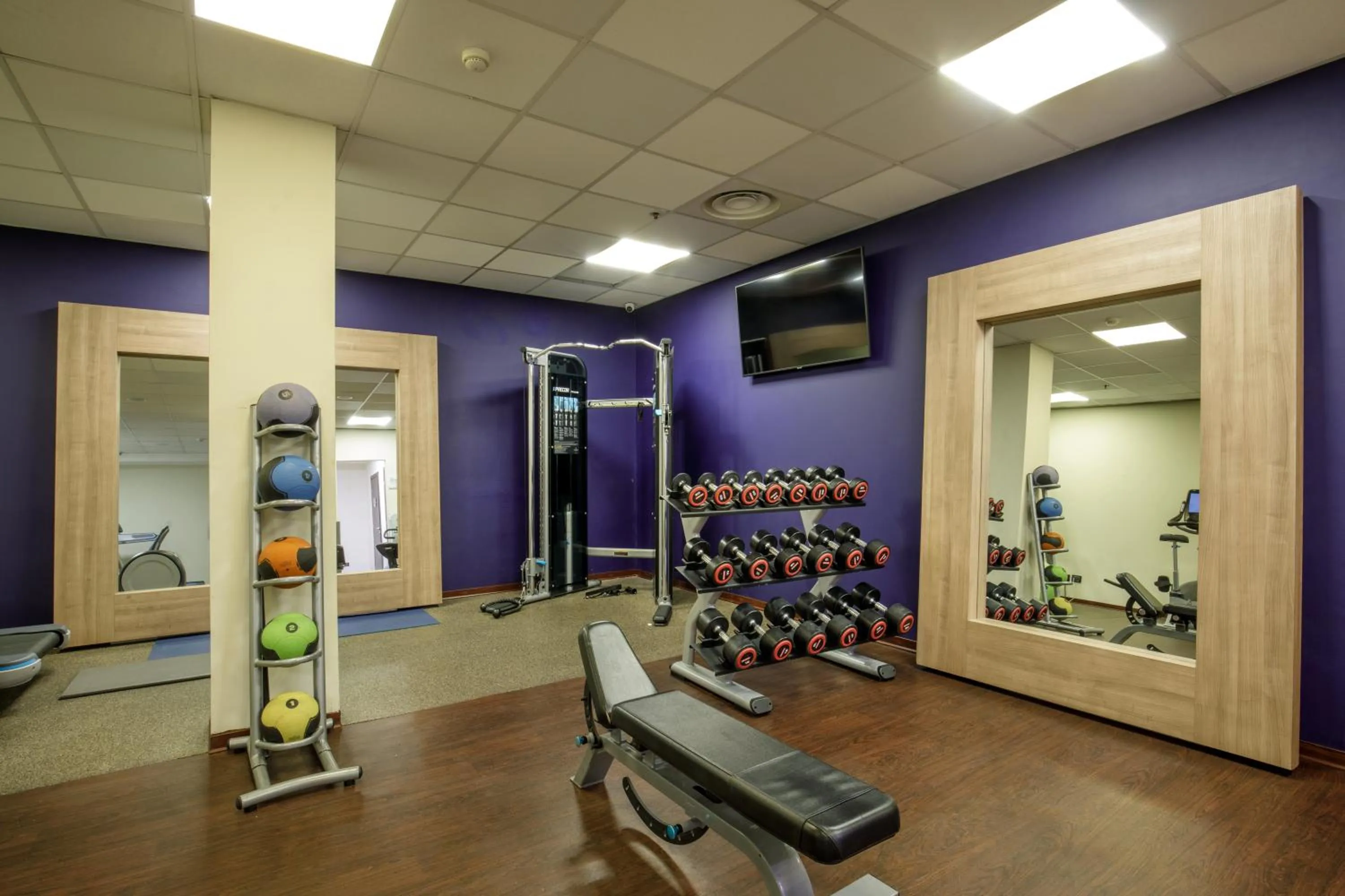 Fitness centre/facilities in DoubleTree By Hilton Milan
