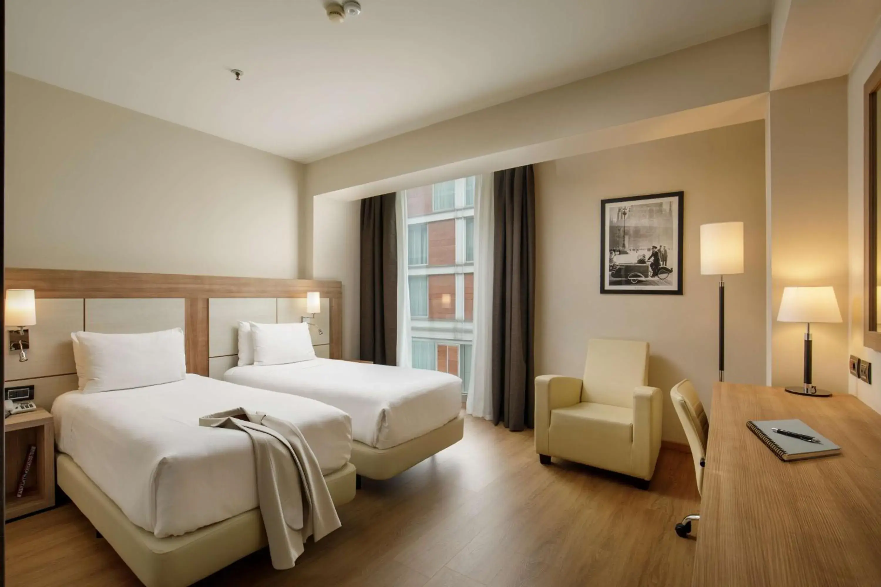 Bed in DoubleTree By Hilton Milan Bed in DoubleTree By Hilton Milan