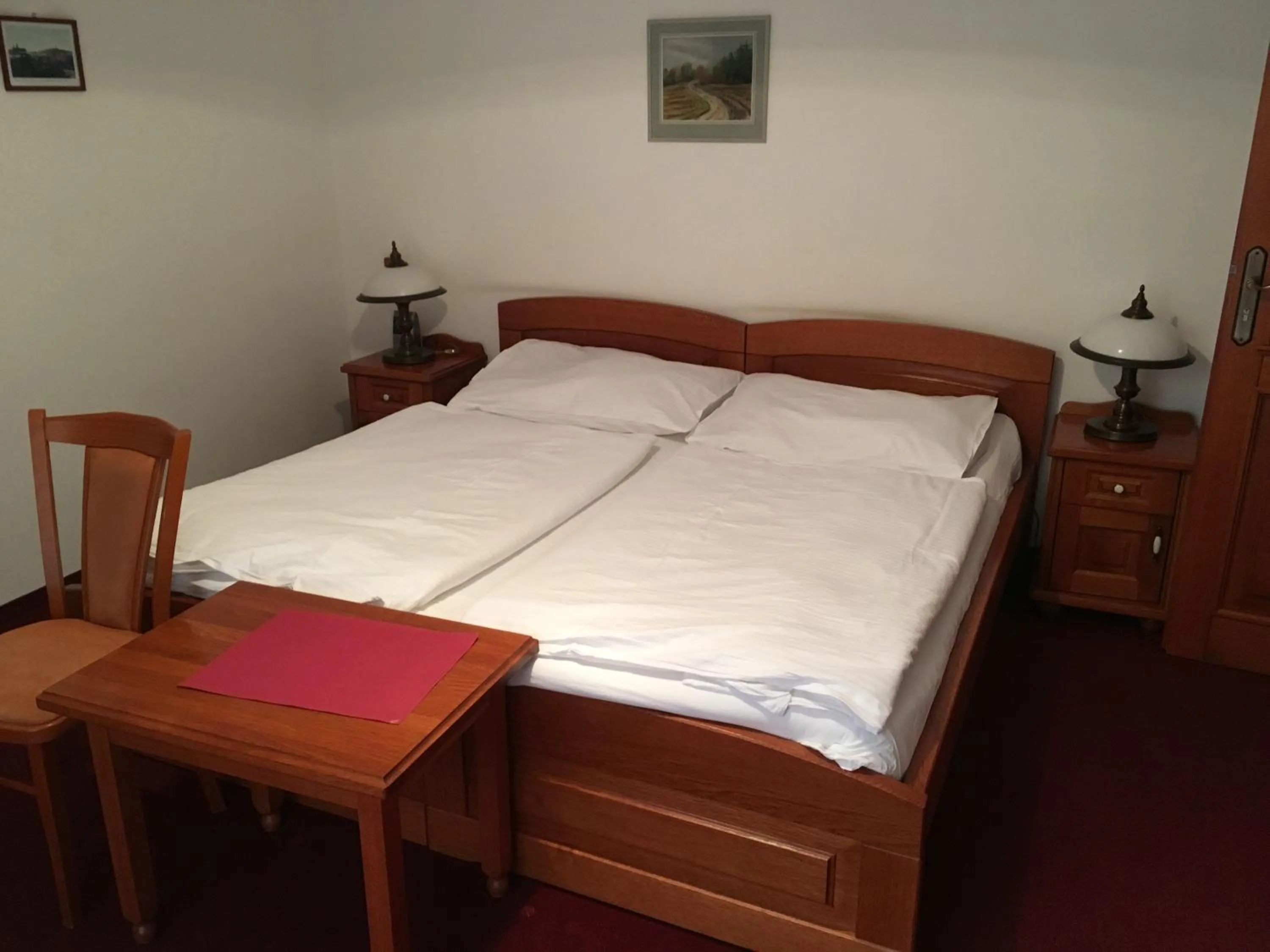 Bed in Hotel Pegas Brno