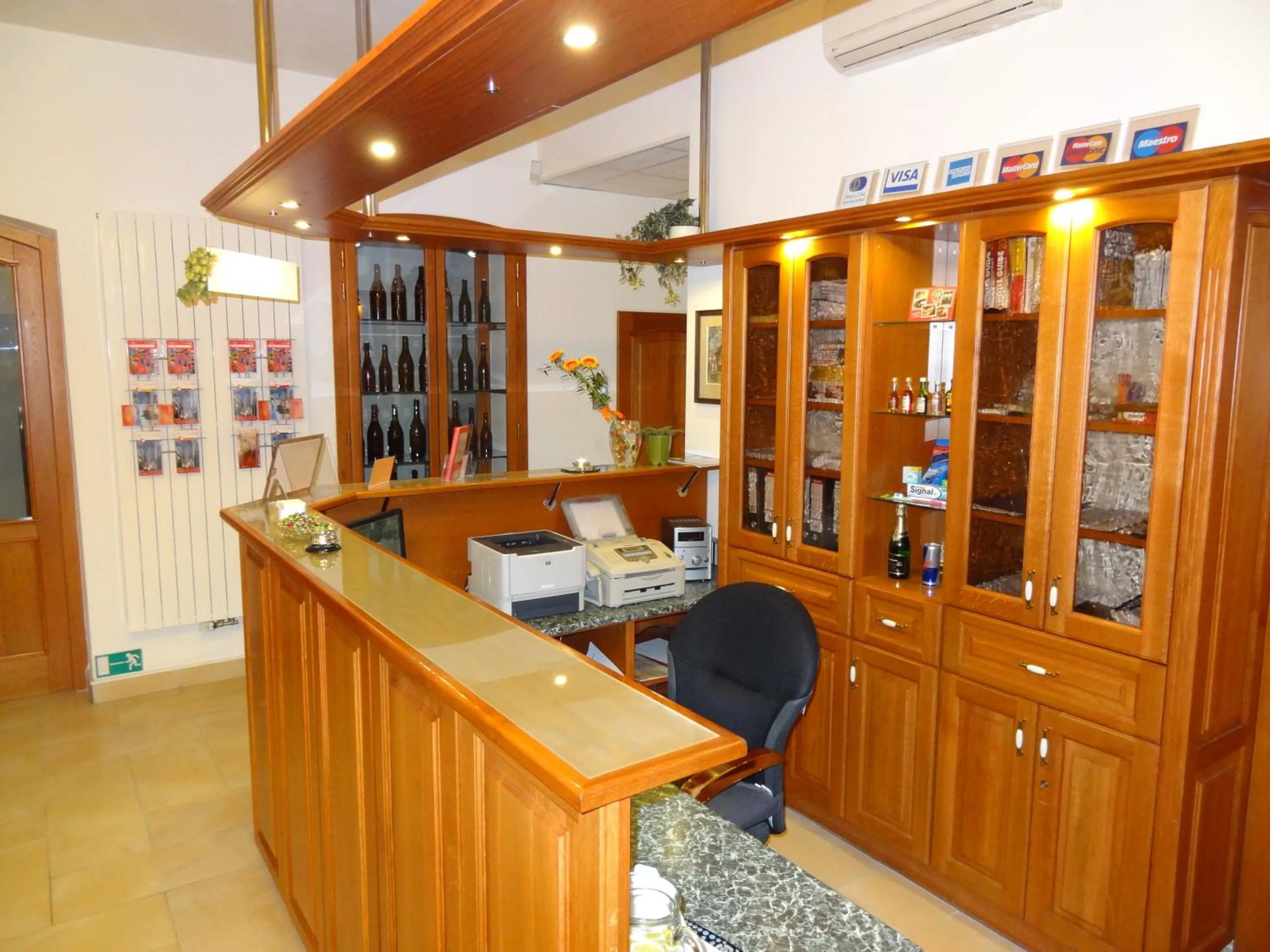 Lobby or reception in Hotel Pegas Brno