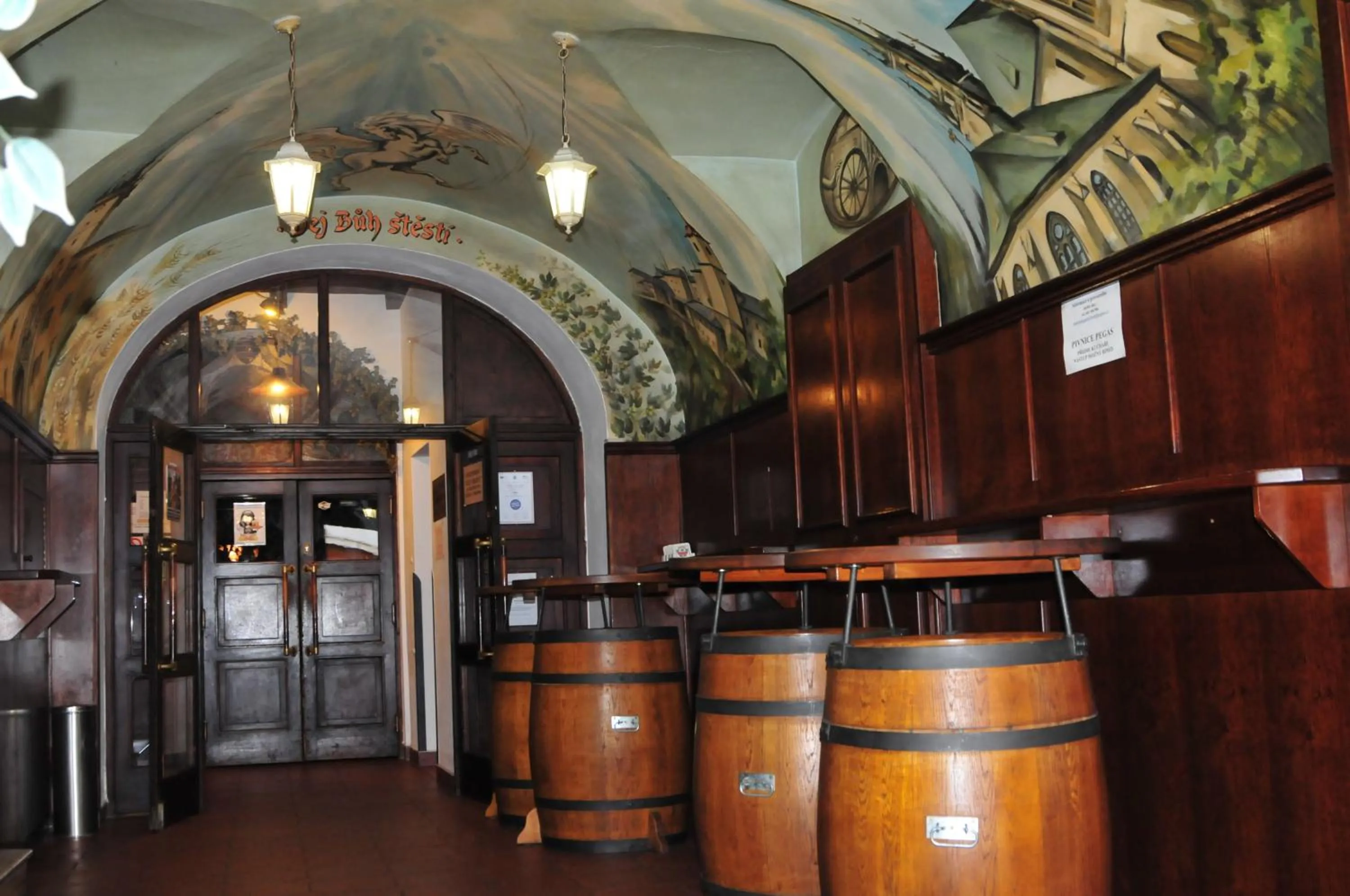 Restaurant/places to eat in Hotel Pegas Brno