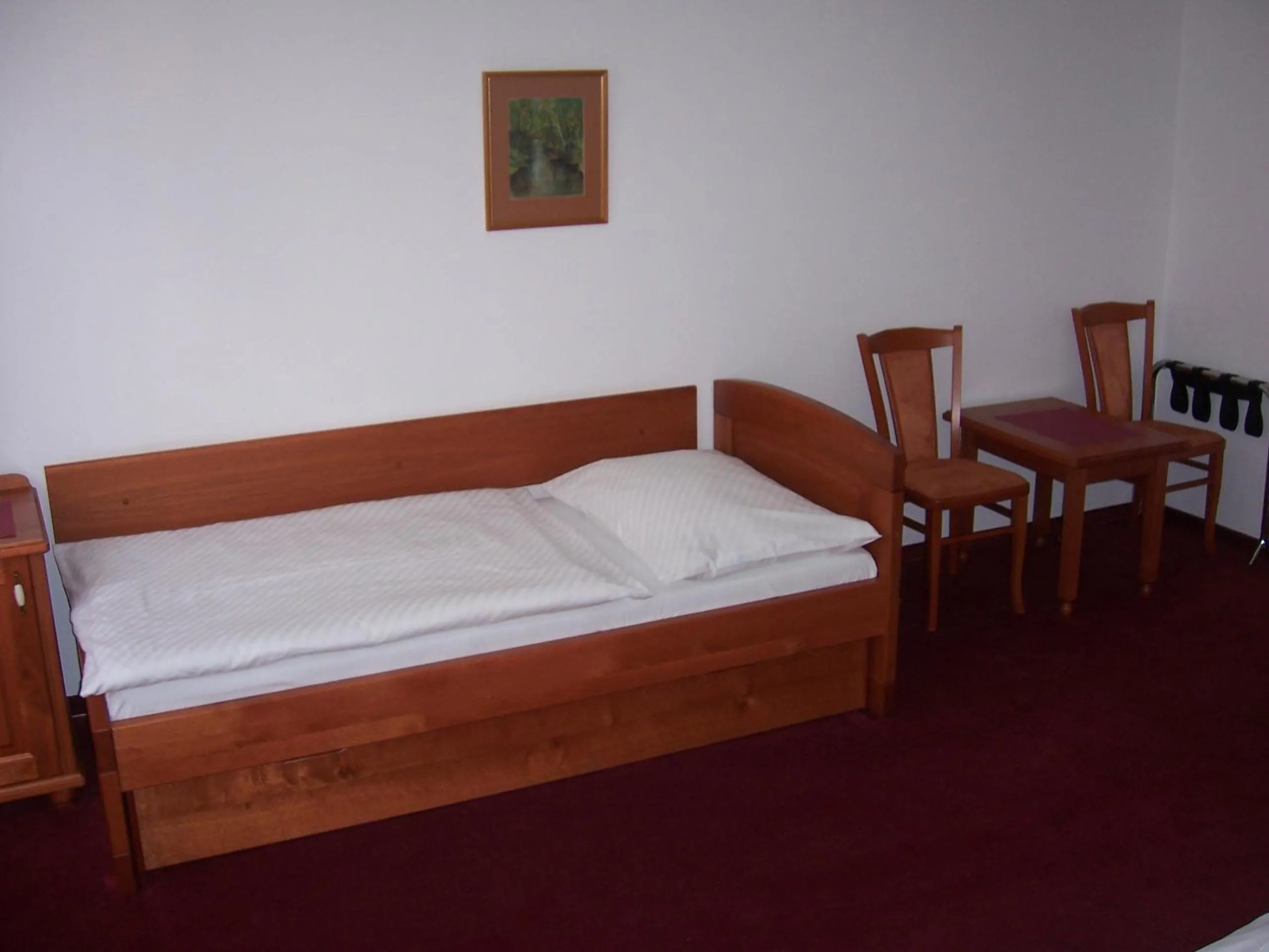 Bed in Hotel Pegas Brno