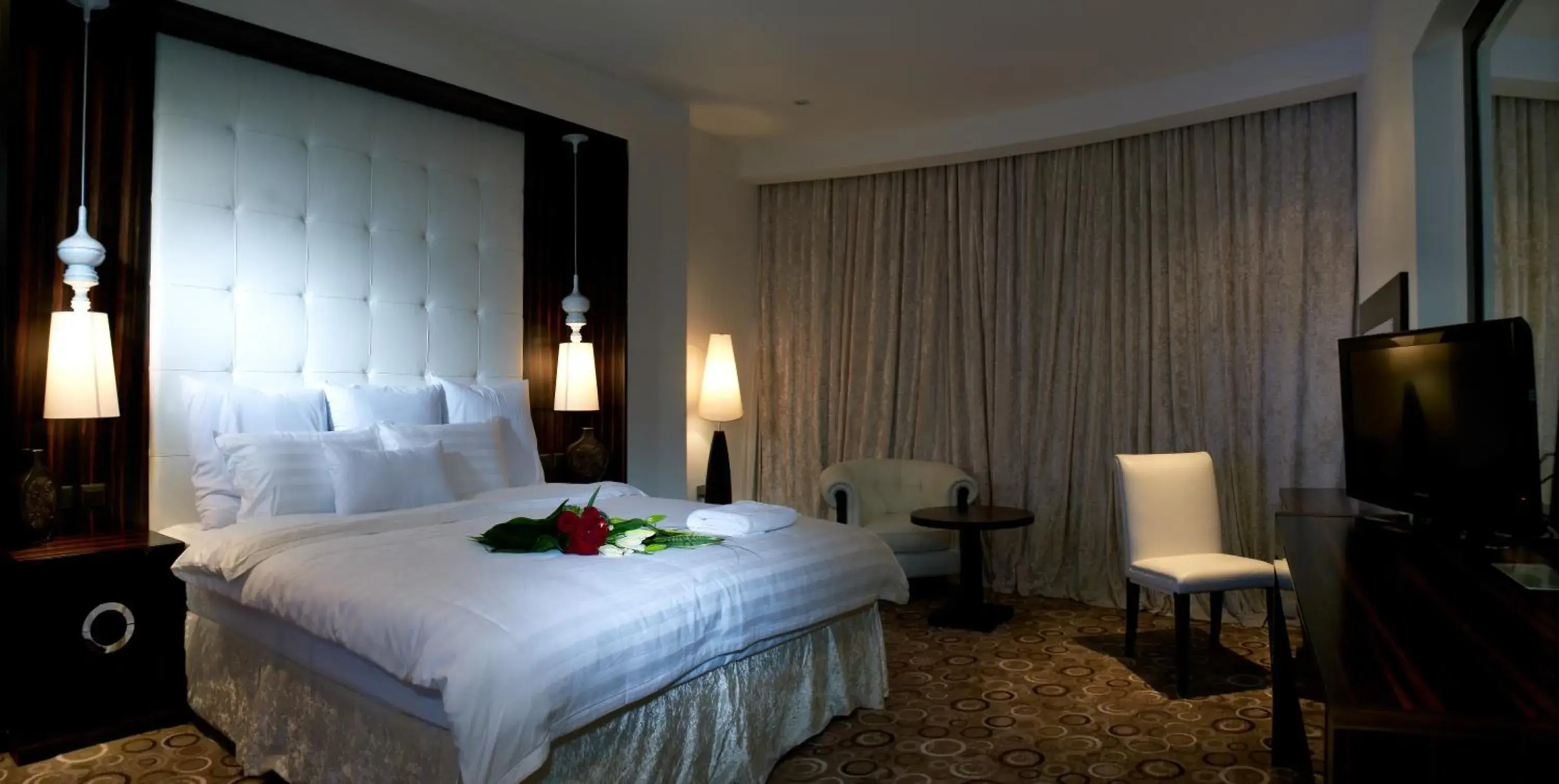 Bed in Ista Suites Seef Bed in Ista Suites Seef