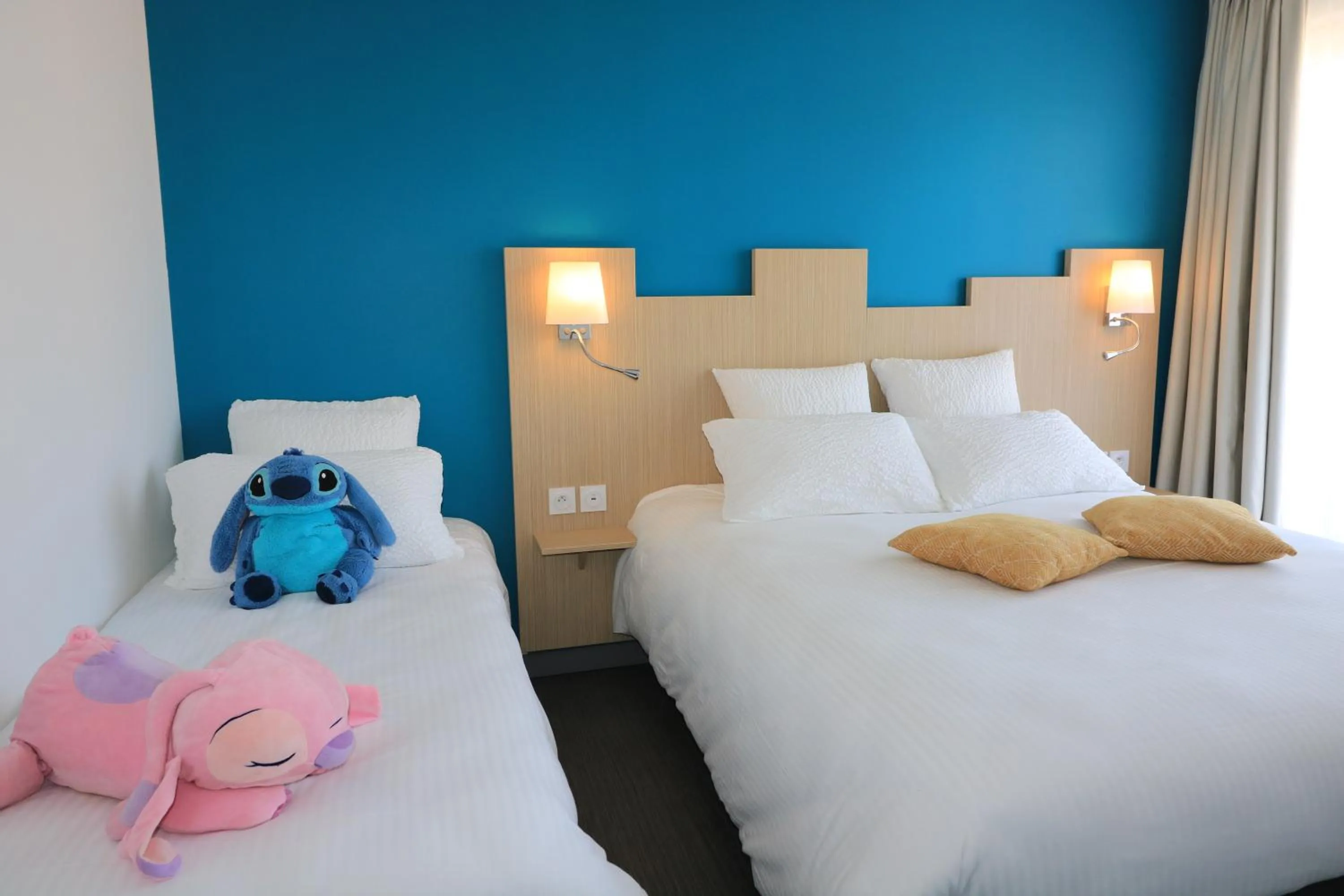 Bed in Hotel Le Virevent