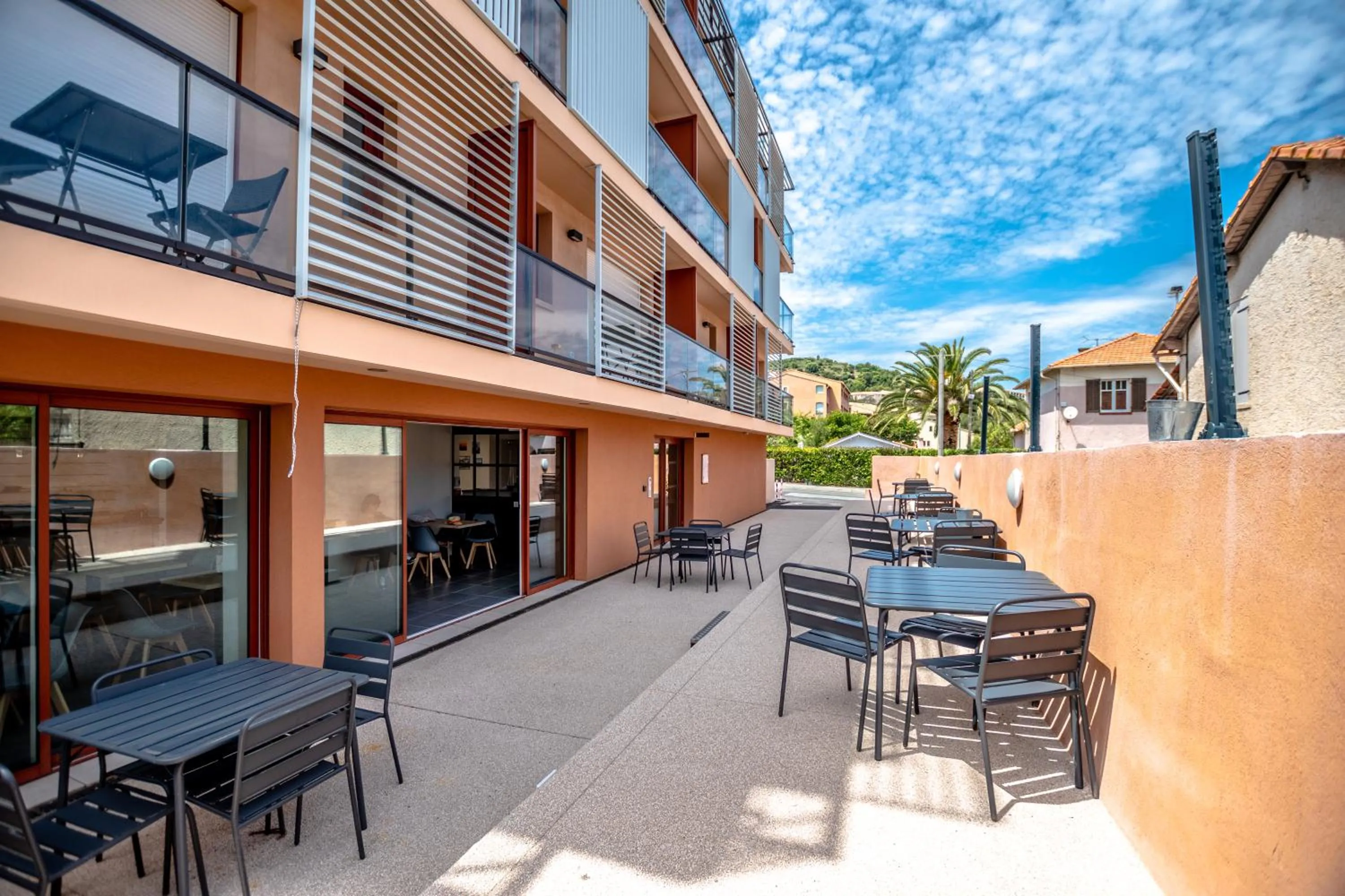 Balcony/Terrace in Hotel Le Virevent