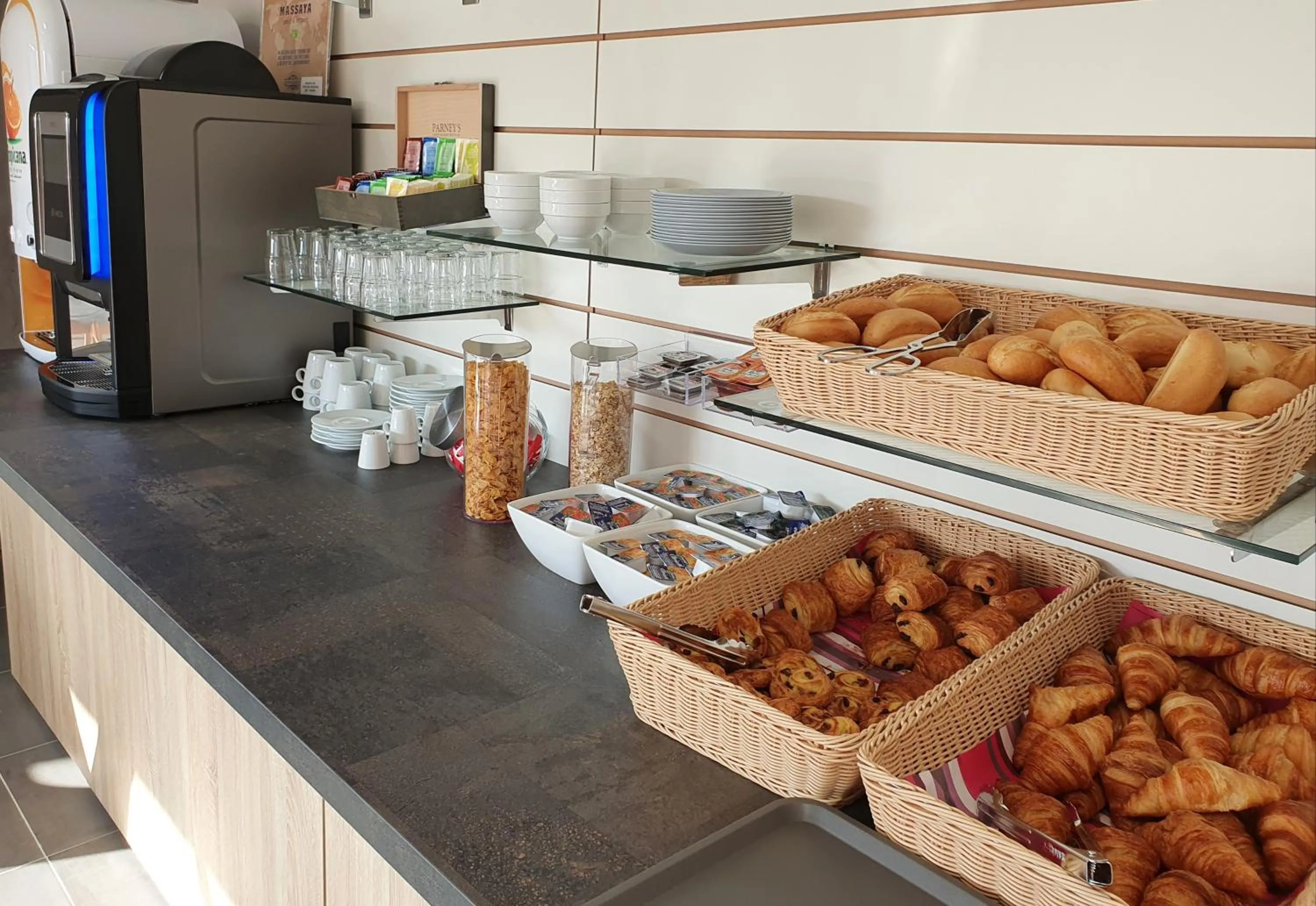 Breakfast in Hotel Le Virevent