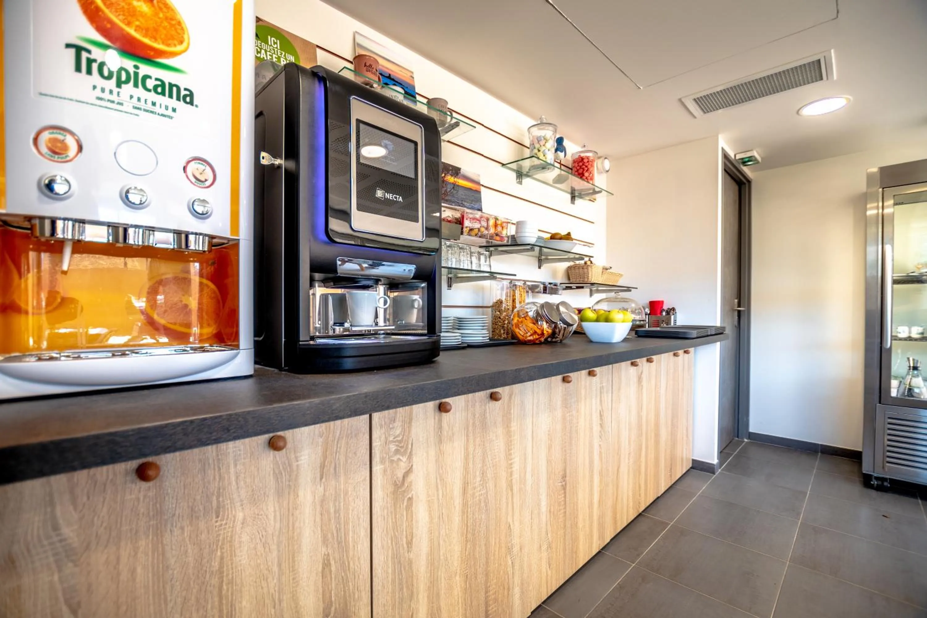 Breakfast in Hotel Le Virevent