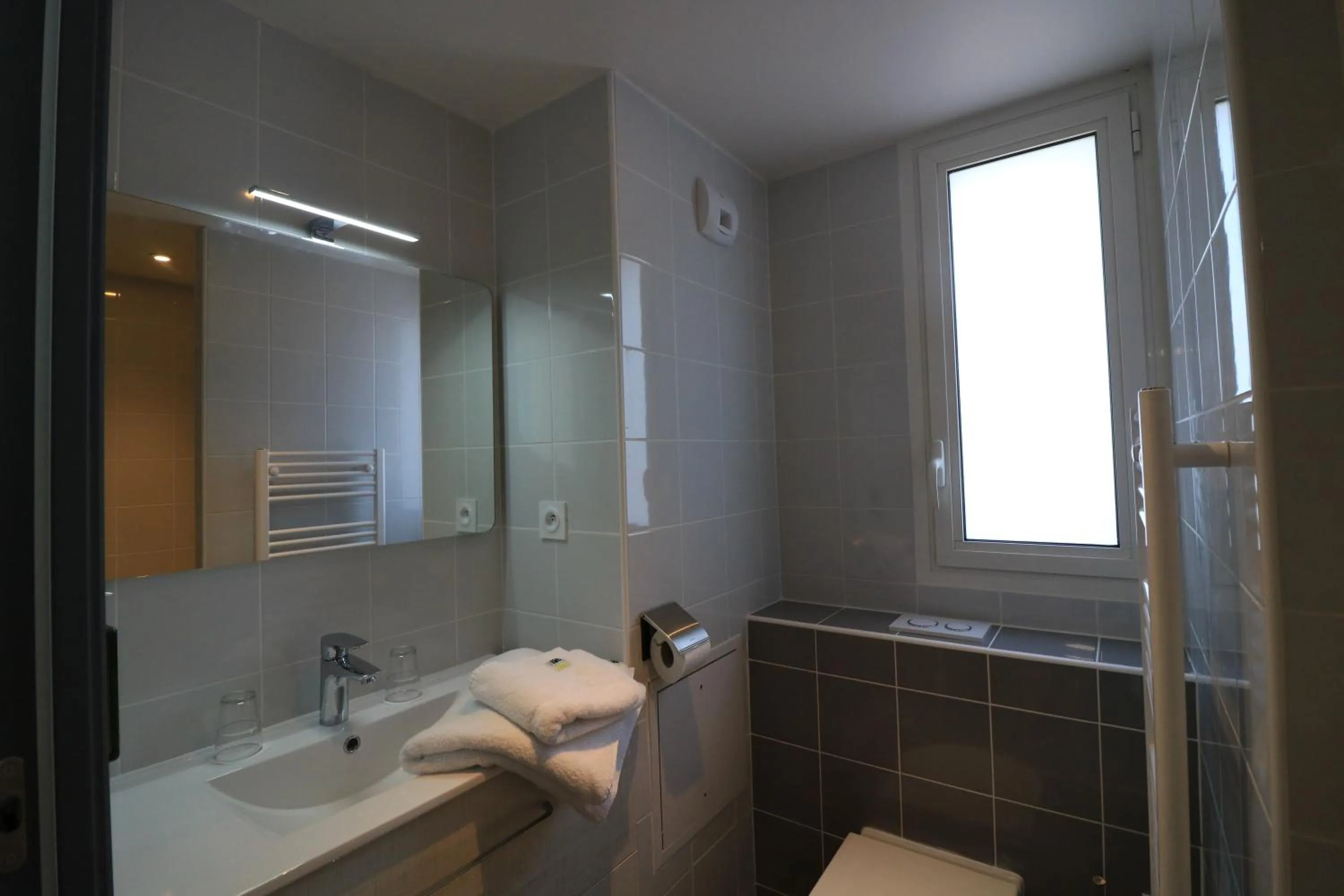 Bathroom in Hotel Le Virevent