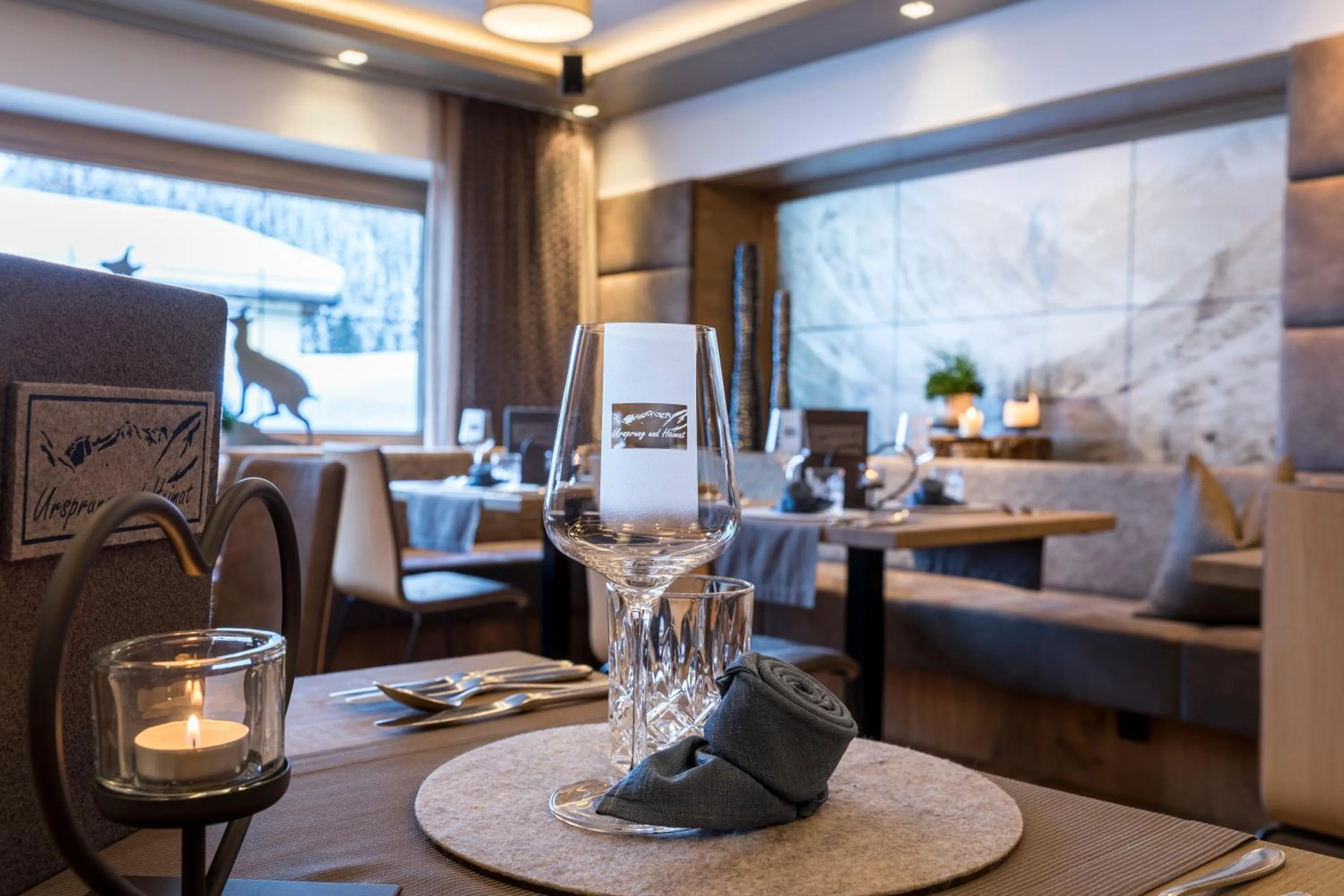 Restaurant/places to eat in GenussHotel Sonnblick