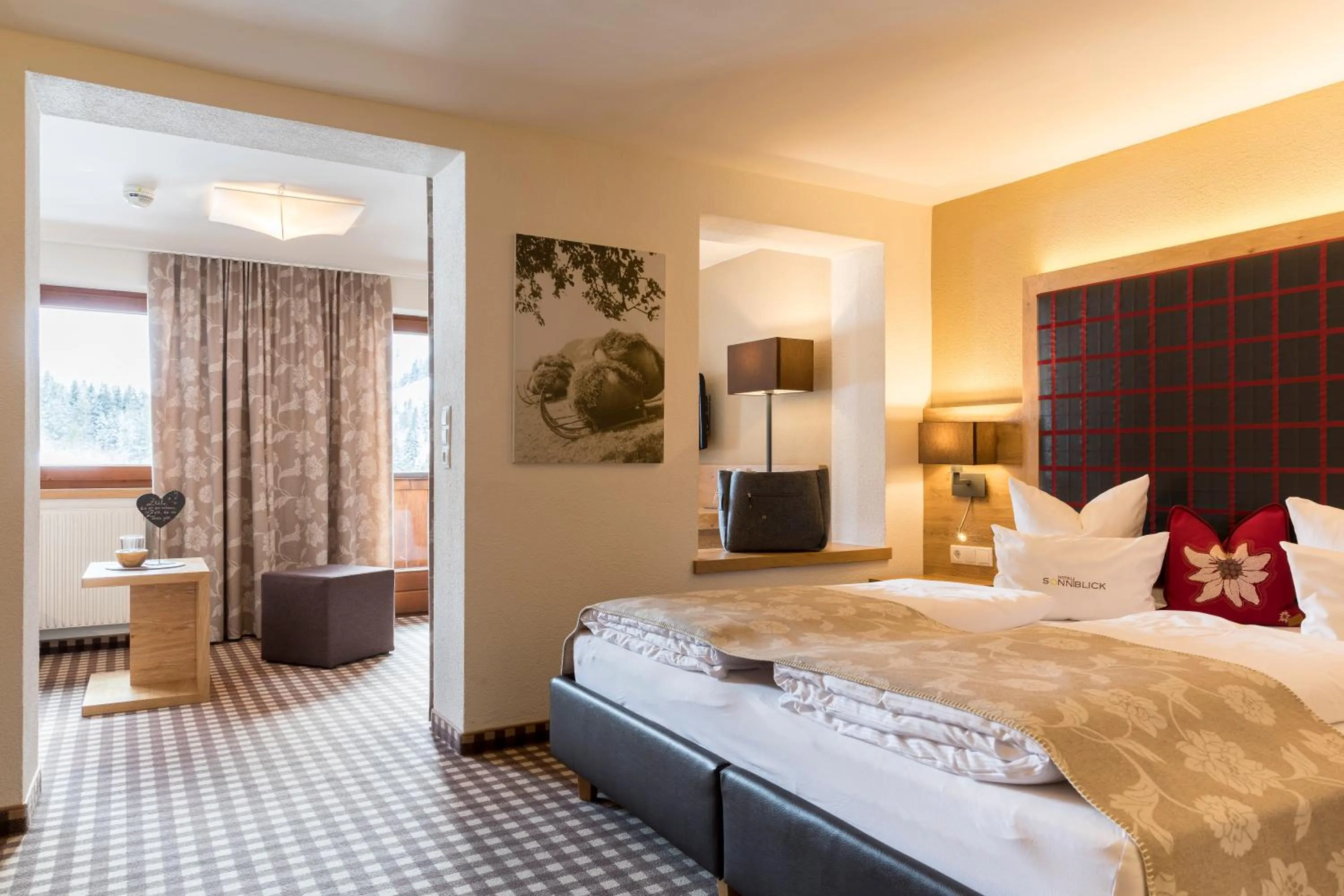 Photo of the whole room, Bed in GenussHotel Sonnblick