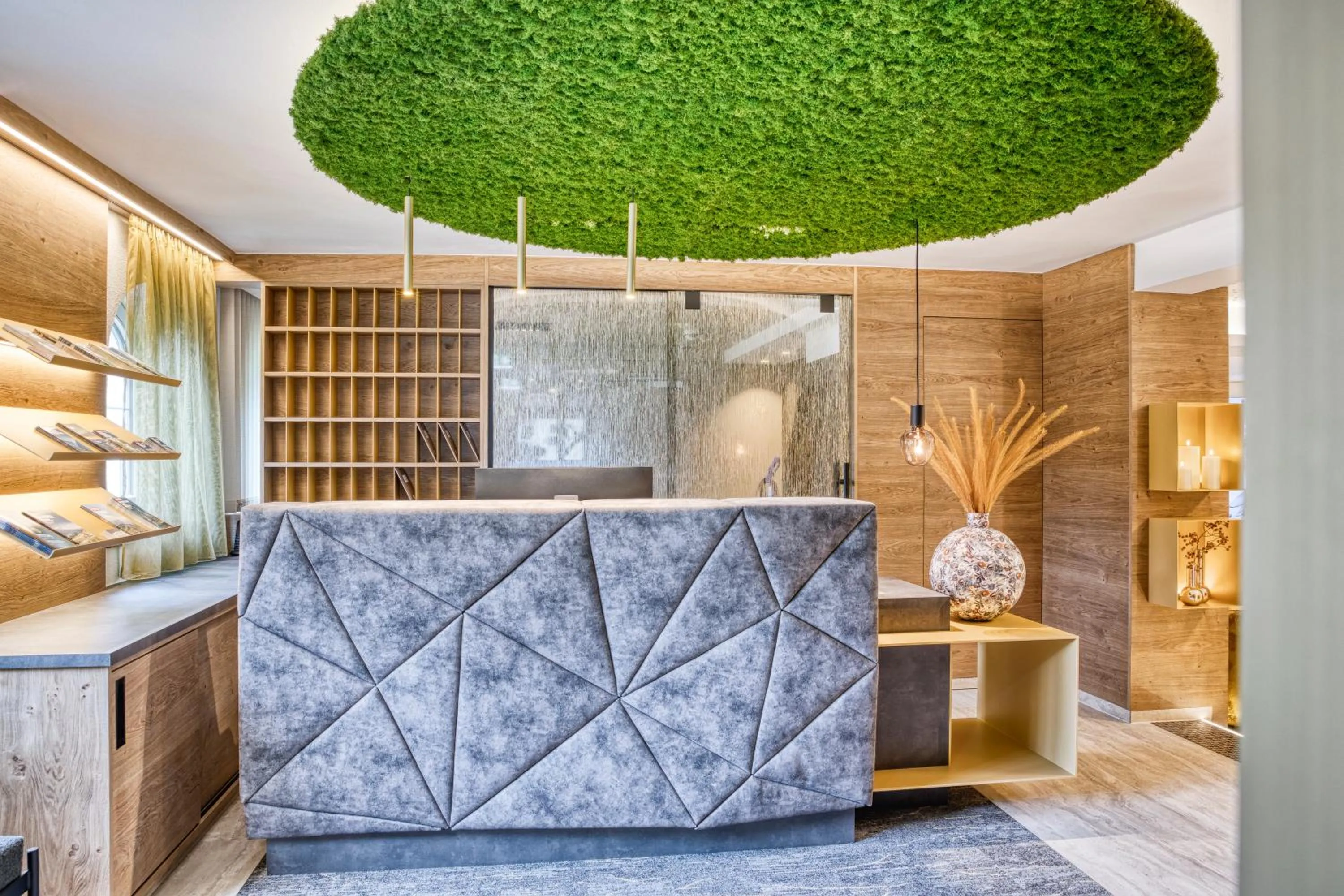 Lobby or reception in GenussHotel Sonnblick