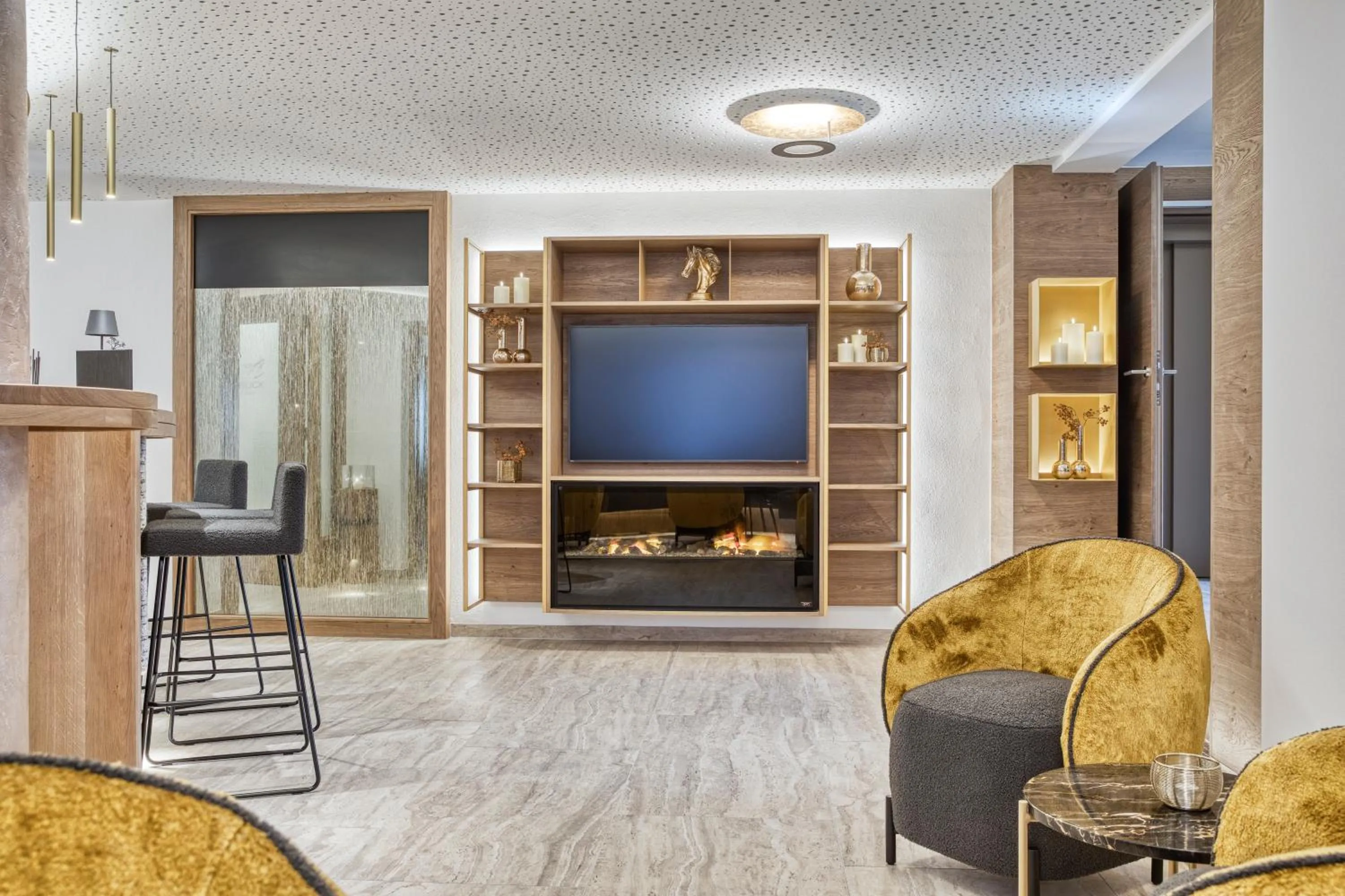 Lobby or reception in GenussHotel Sonnblick