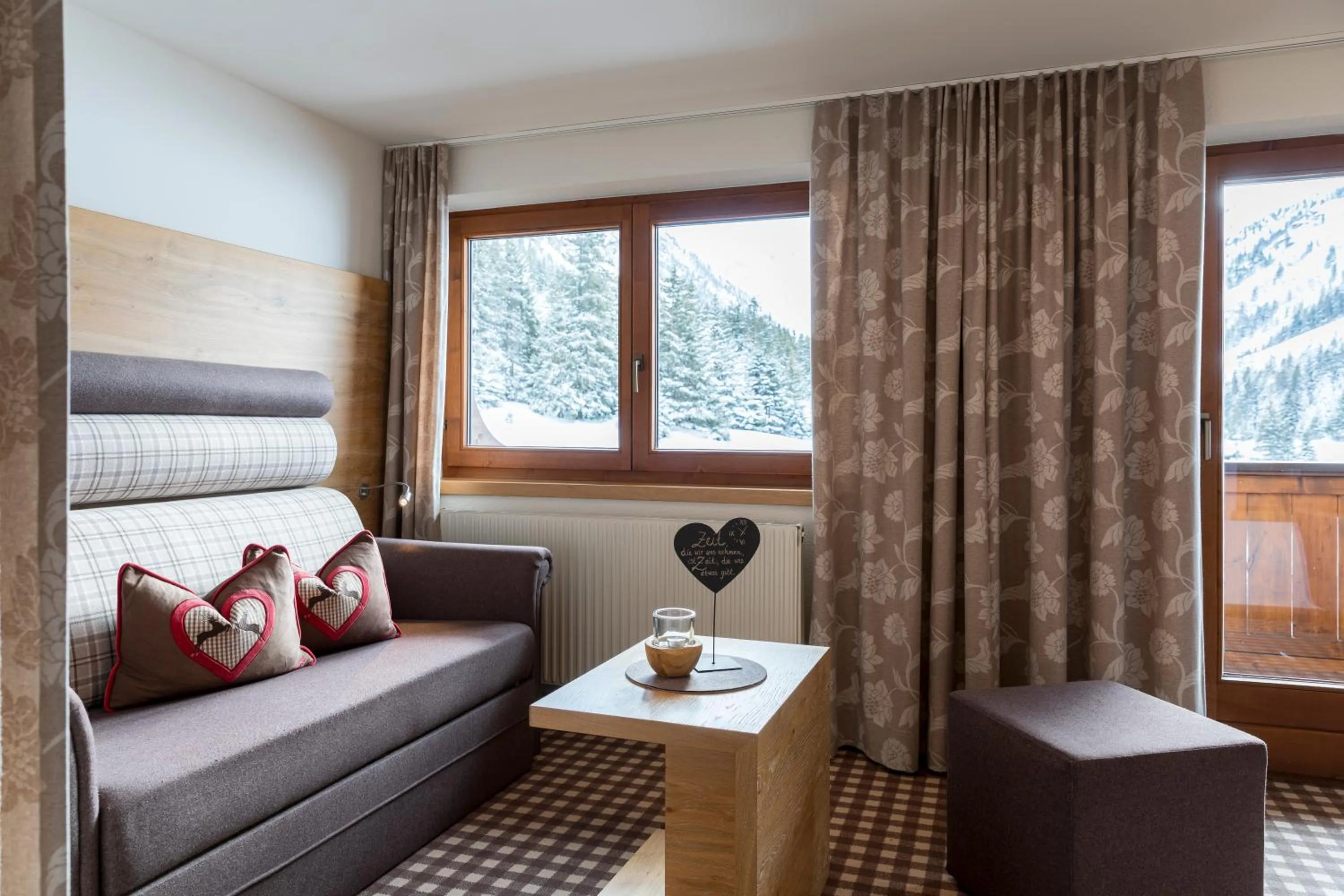 Living room in GenussHotel Sonnblick