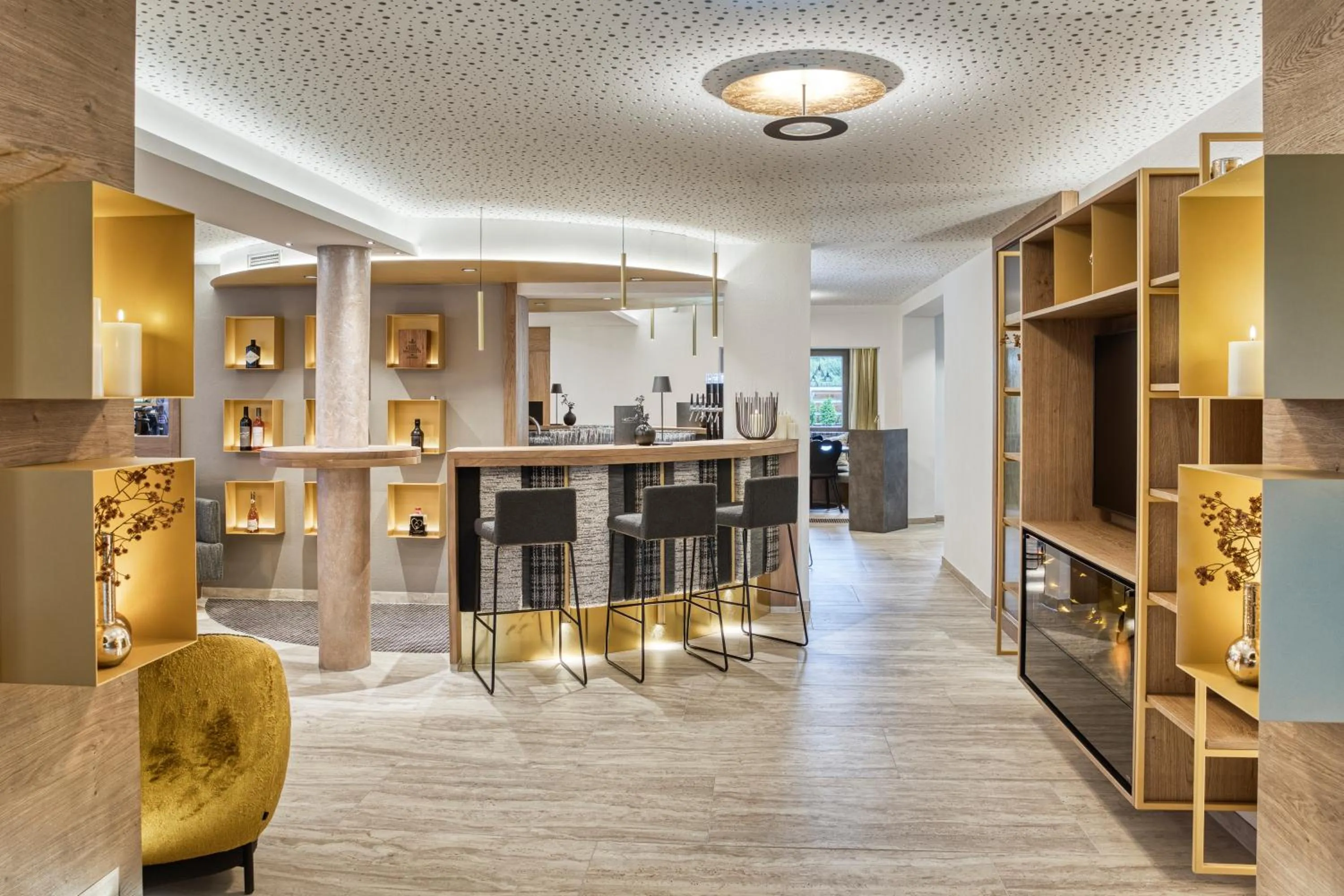 Restaurant/places to eat in GenussHotel Sonnblick