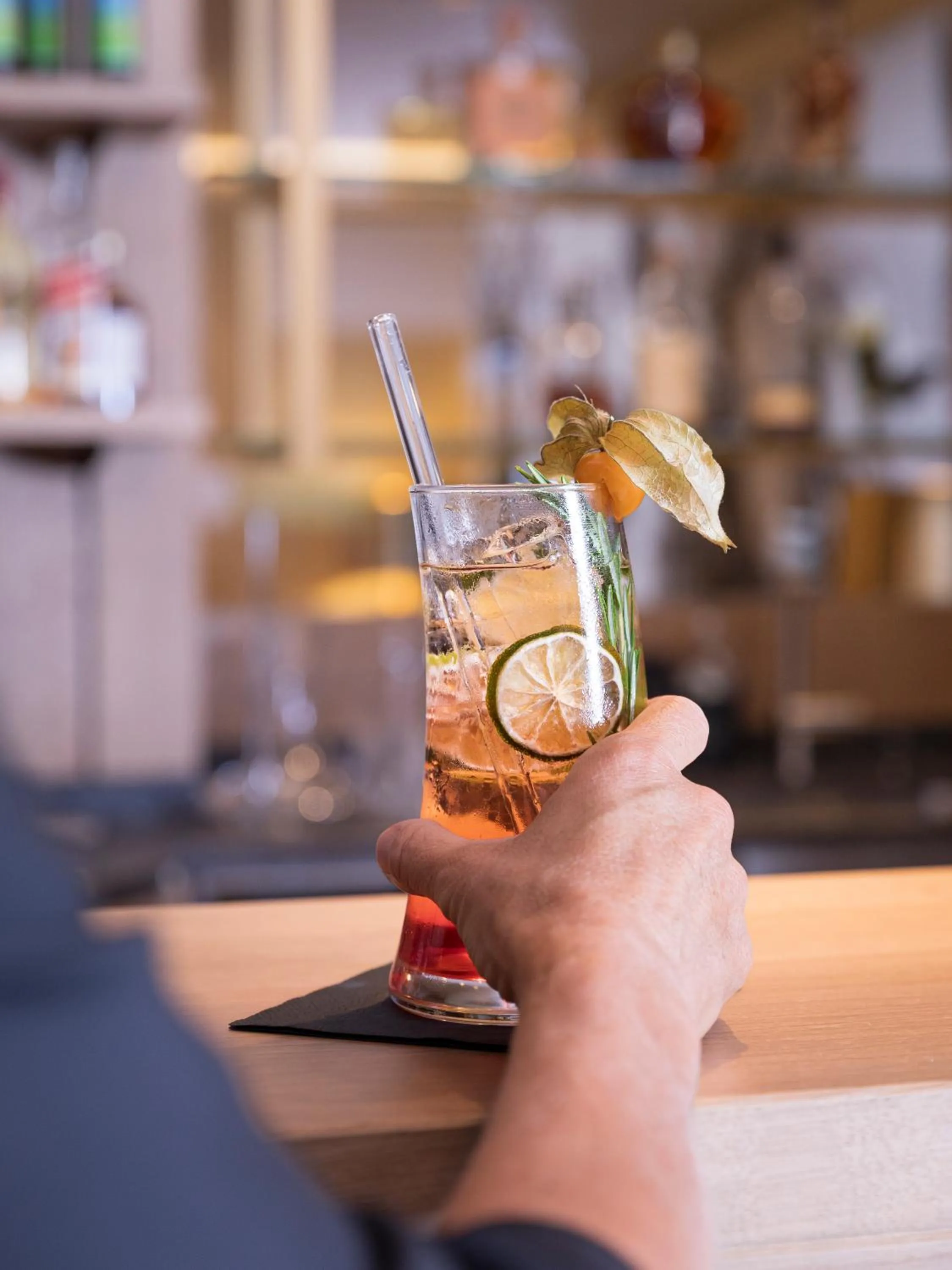 Lounge or bar in GenussHotel Sonnblick