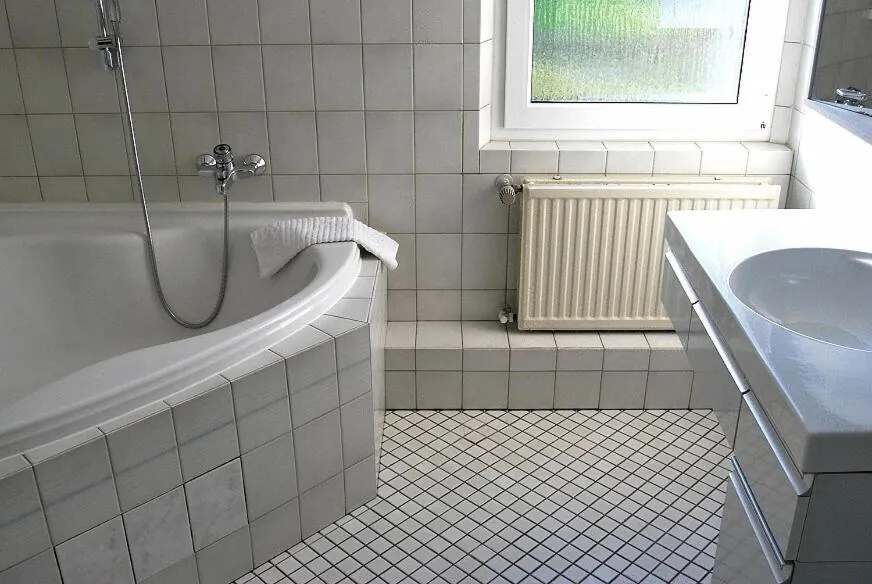 Bathroom in Paciello Restaurant Hotel