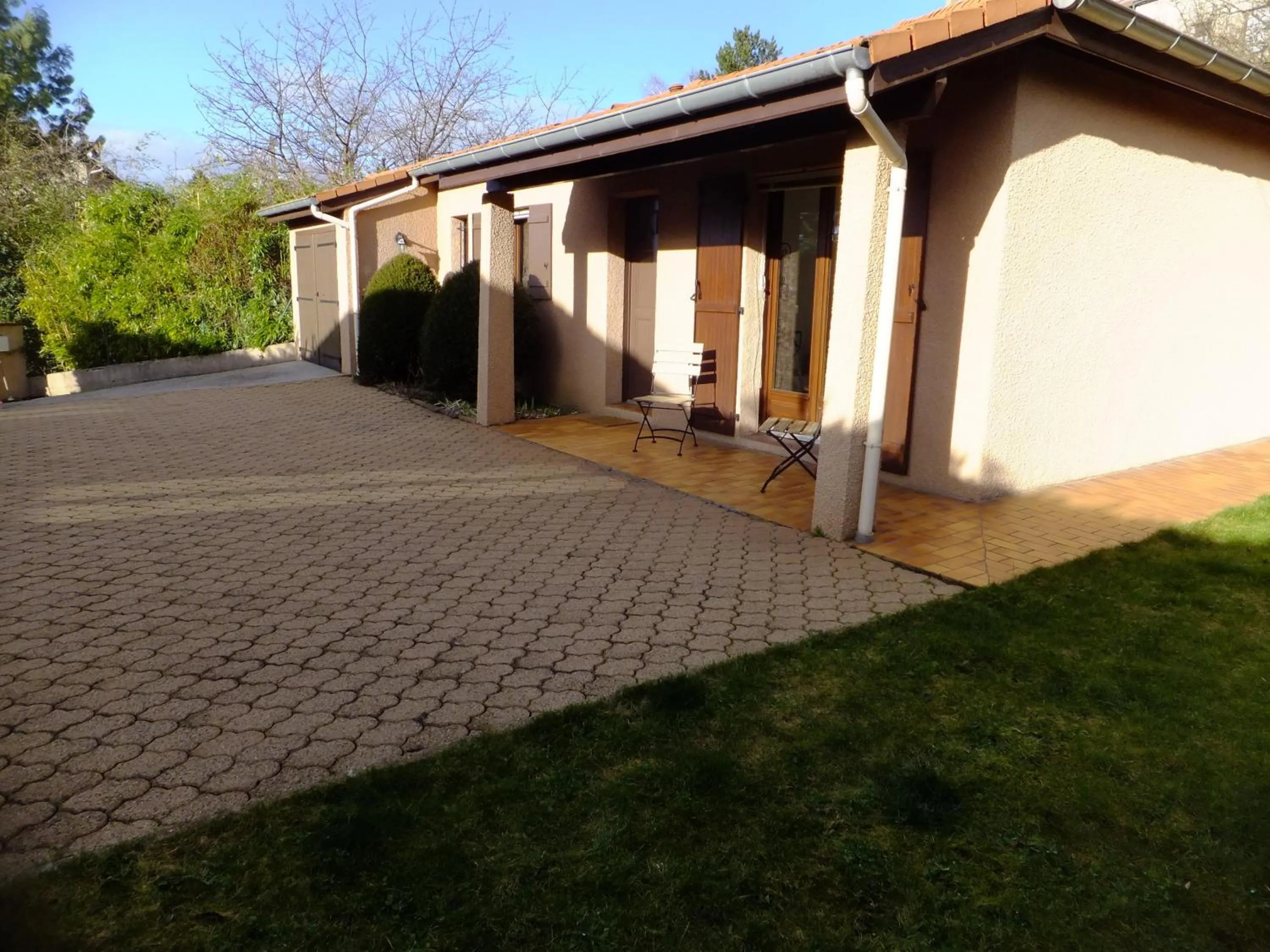 Patio in Le Clos Gentiane