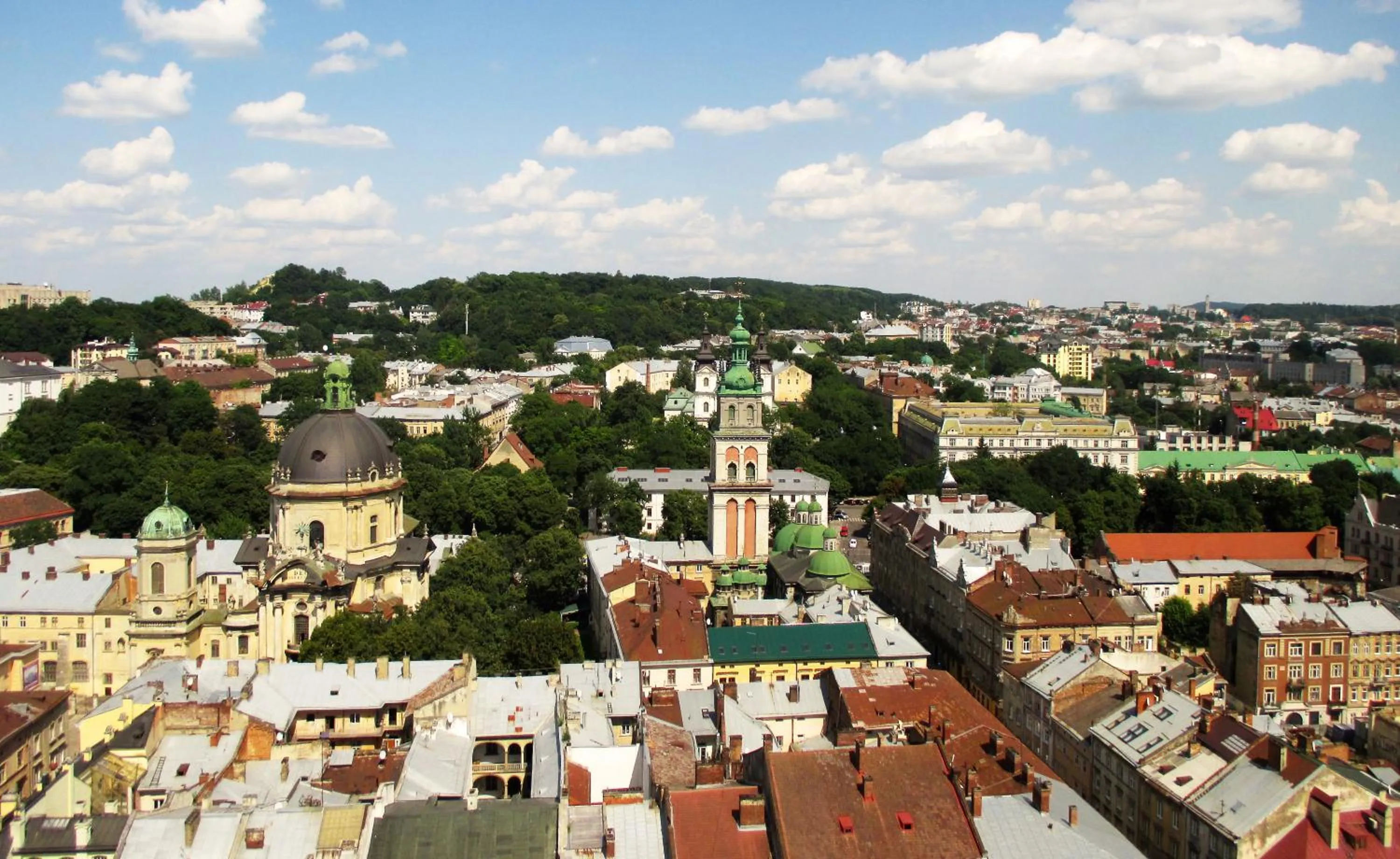 Bird's eye view in Premier Hotel Dnister