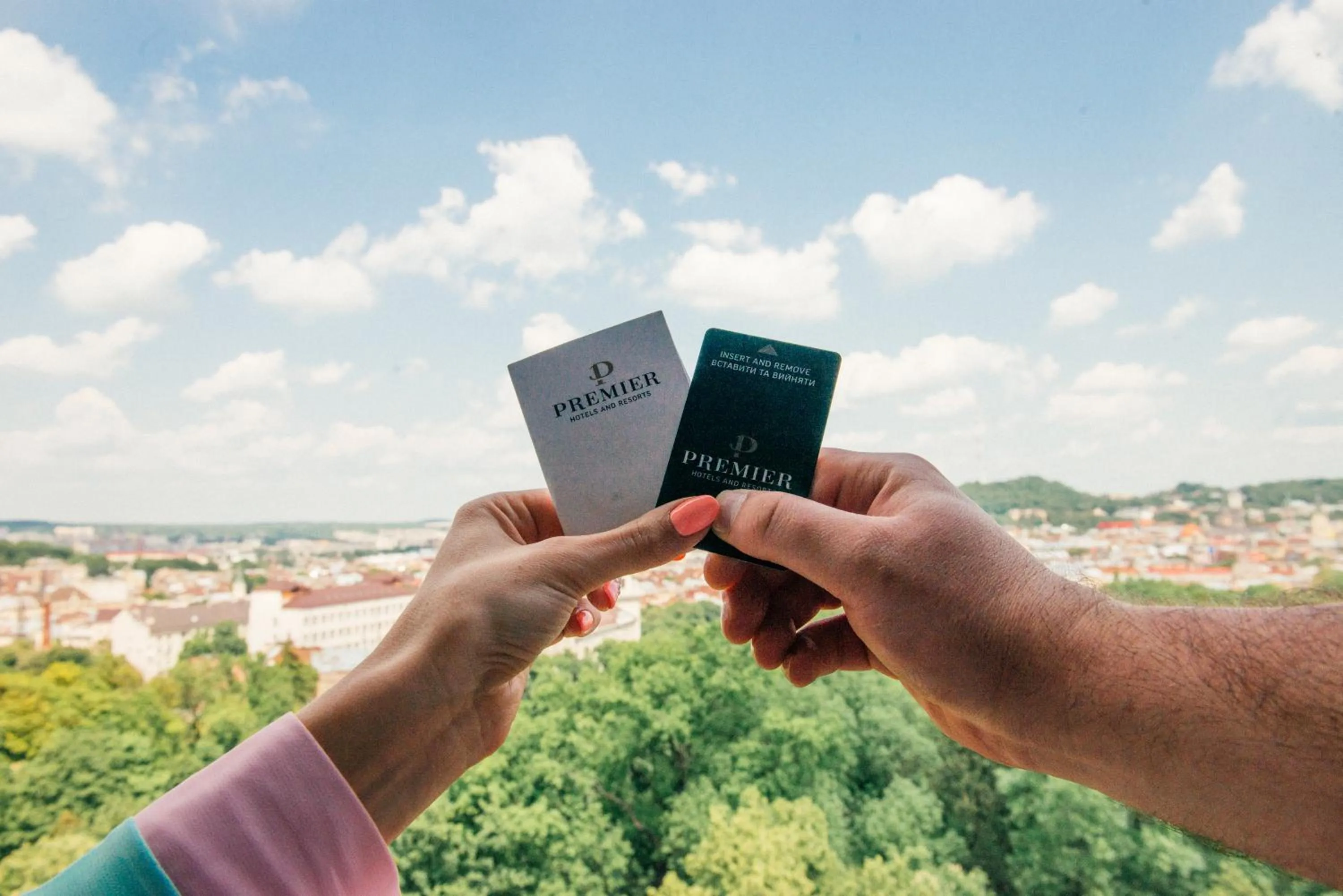 Balcony/Terrace in Premier Hotel Dnister