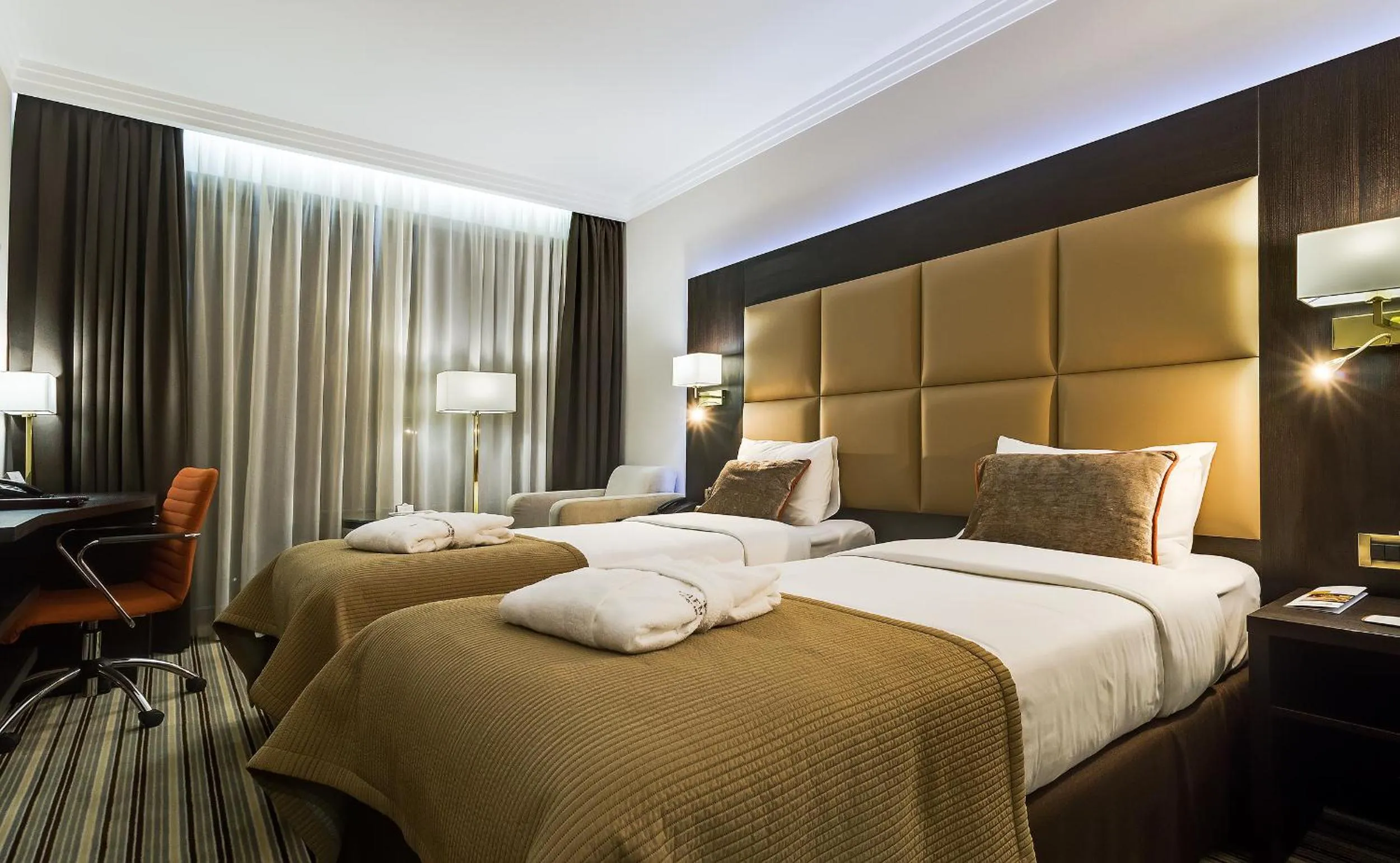 Photo of the whole room, Bed in Premier Hotel Dnister