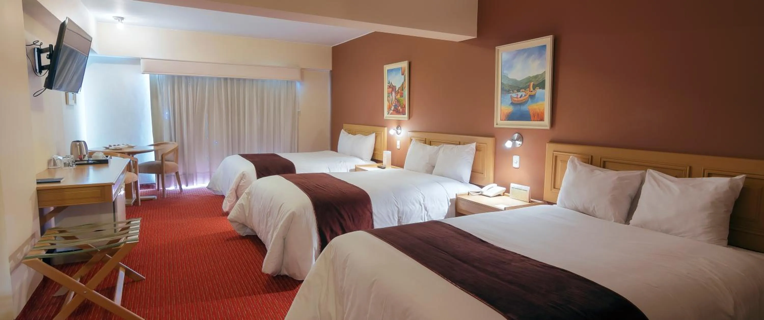 Photo of the whole room, Bed in Hotel Jose Antonio Puno