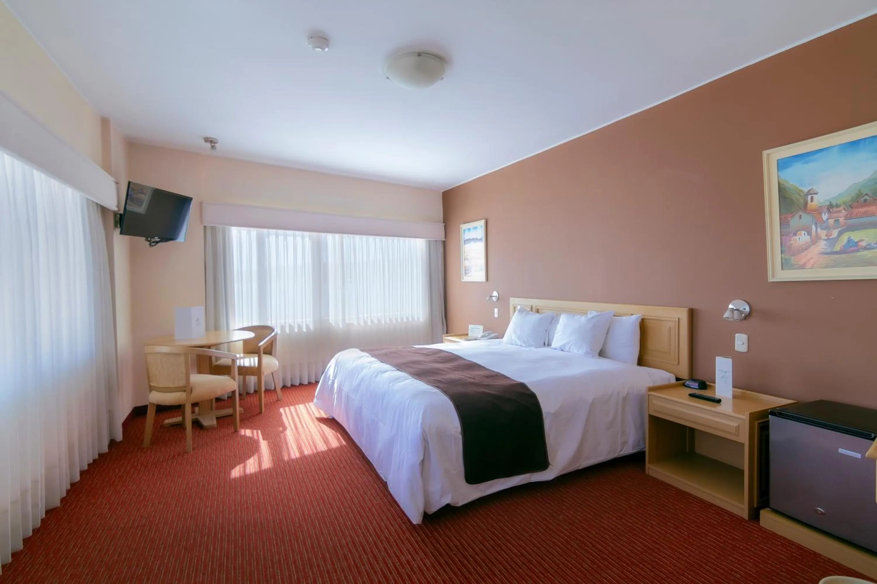 Photo of the whole room, Bed in Hotel Jose Antonio Puno