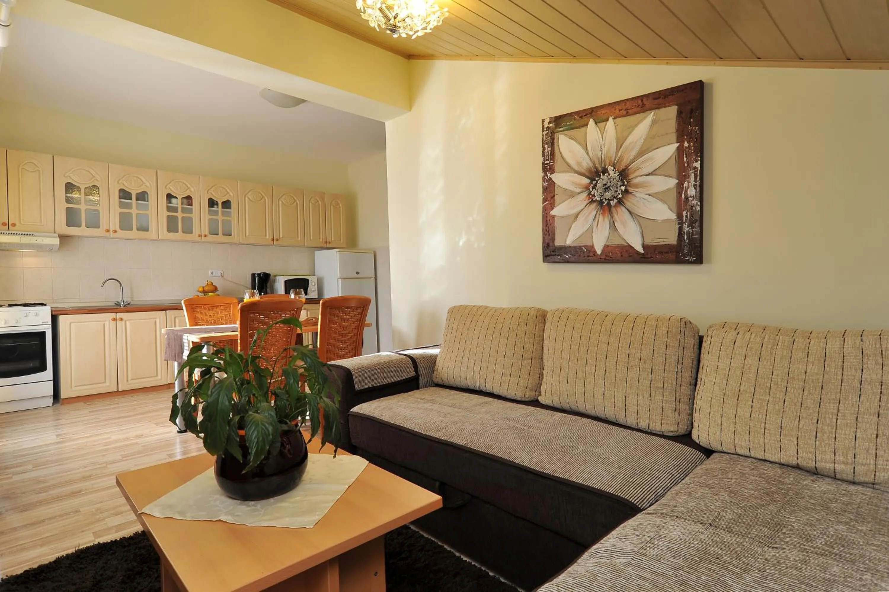 Living room in Villa Vanilla with Heated Pool