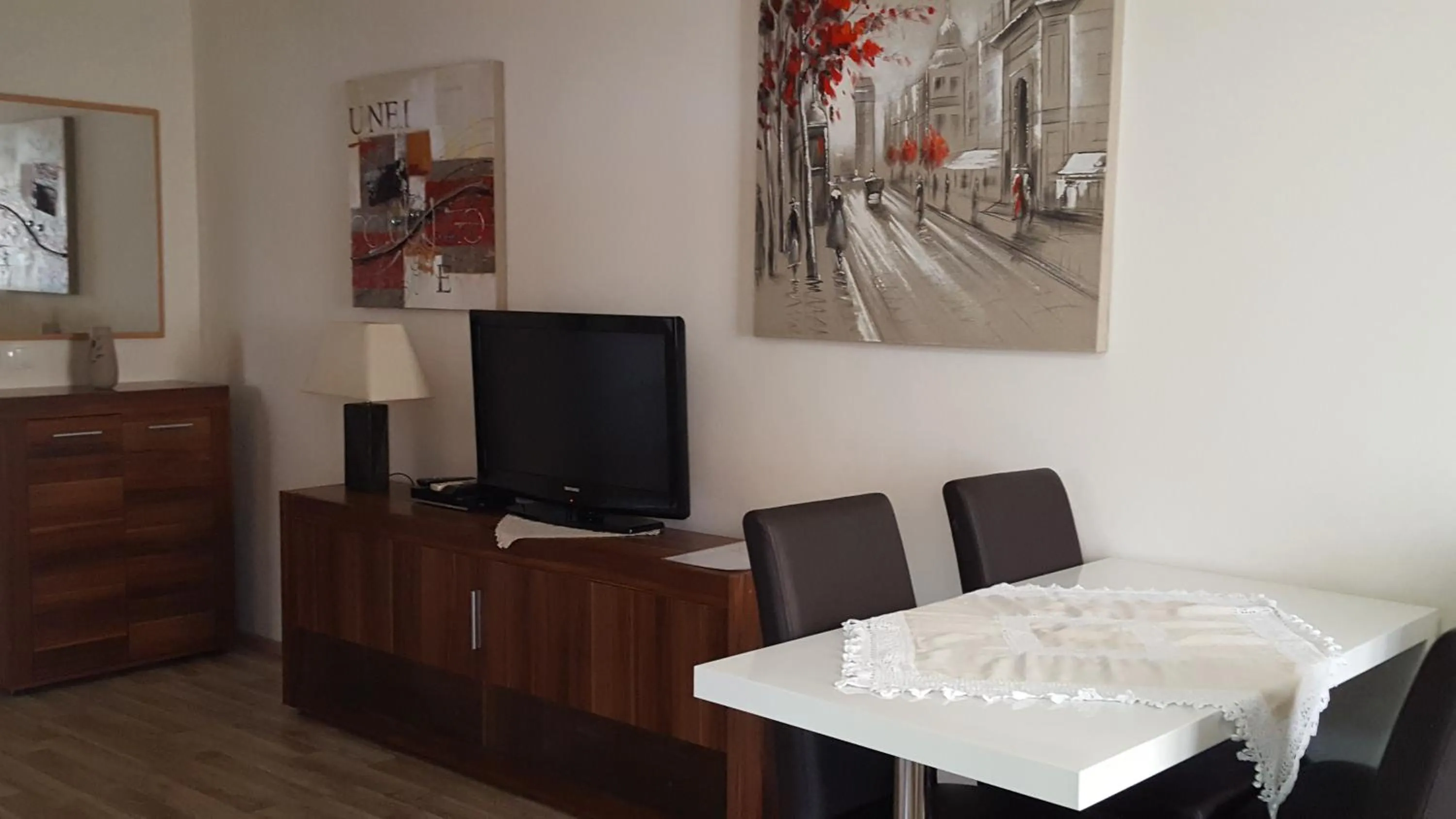 Living room in Villa Vanilla with Heated Pool