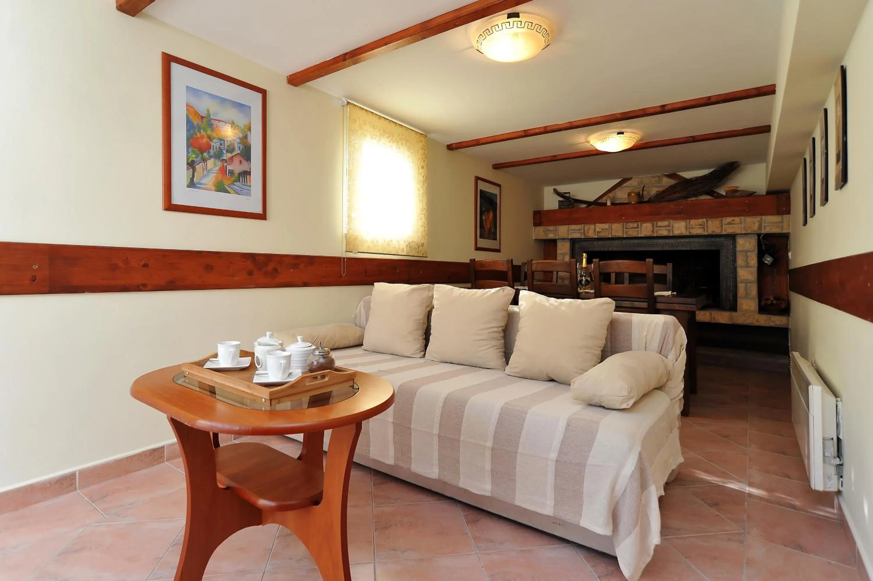 Living room in Villa Vanilla with Heated Pool