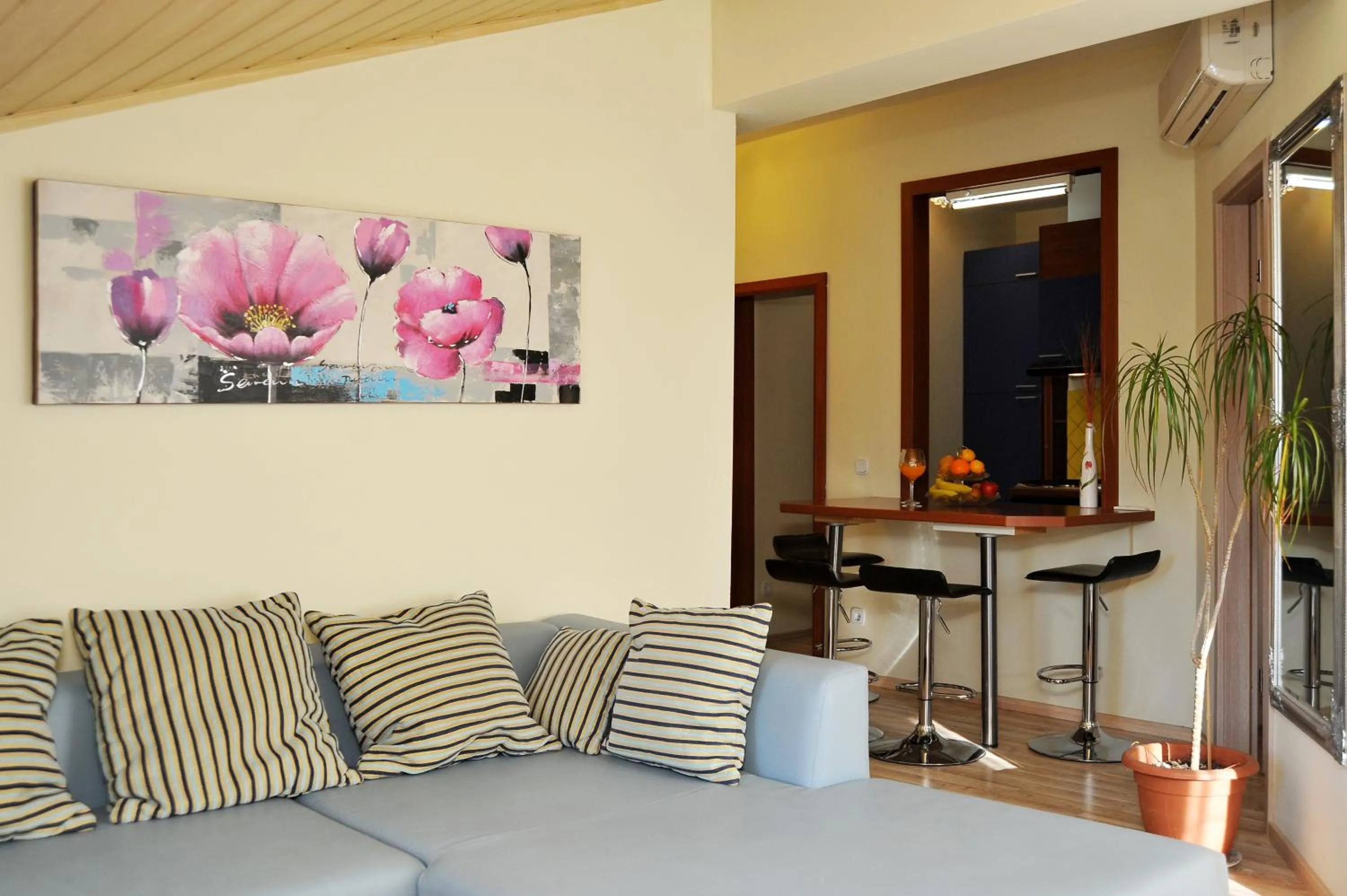 Living room in Villa Vanilla with Heated Pool