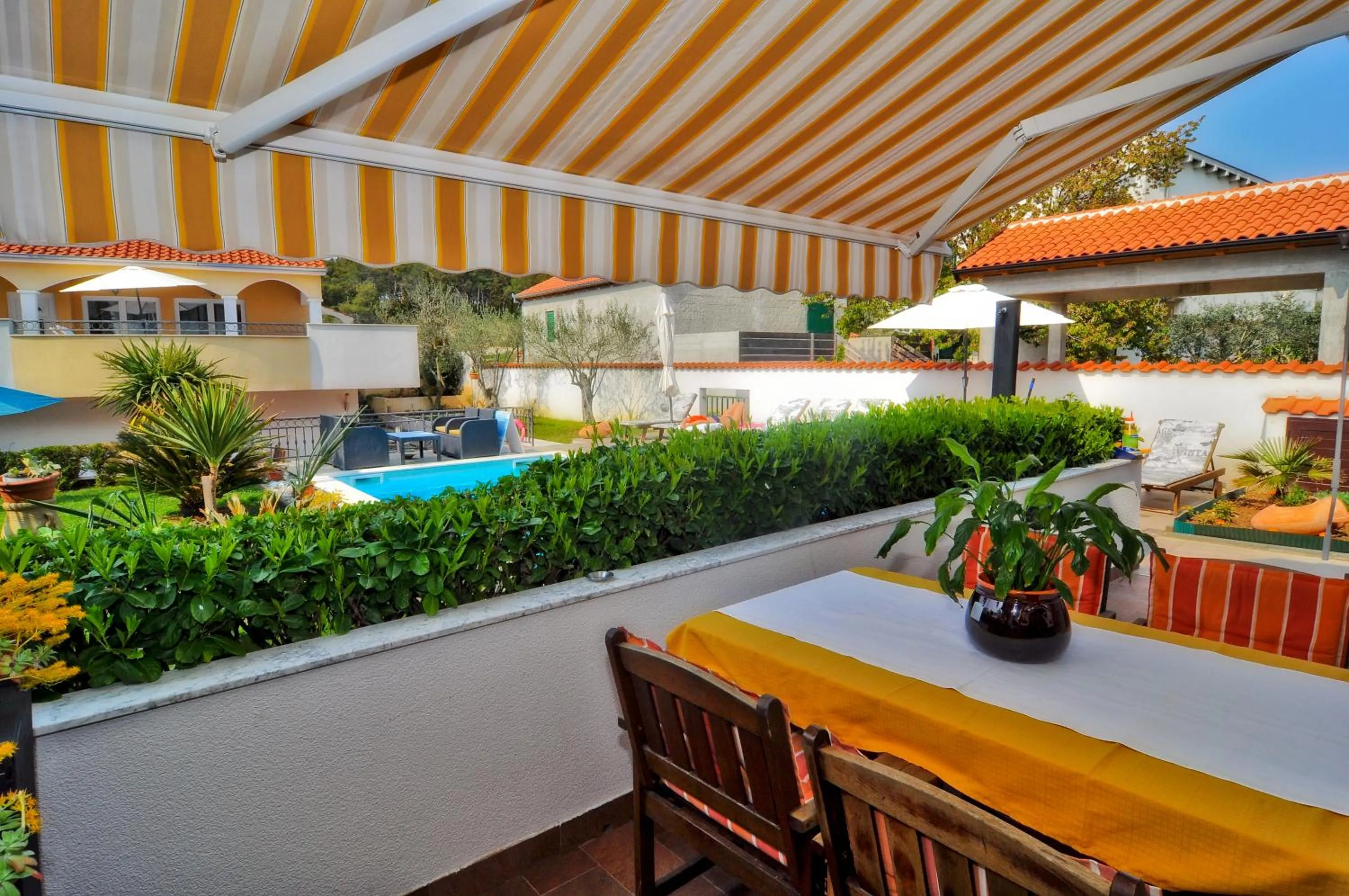 Two-Bedroom Apartment with Terrace and Pool View in Villa Vanilla with Heated Pool