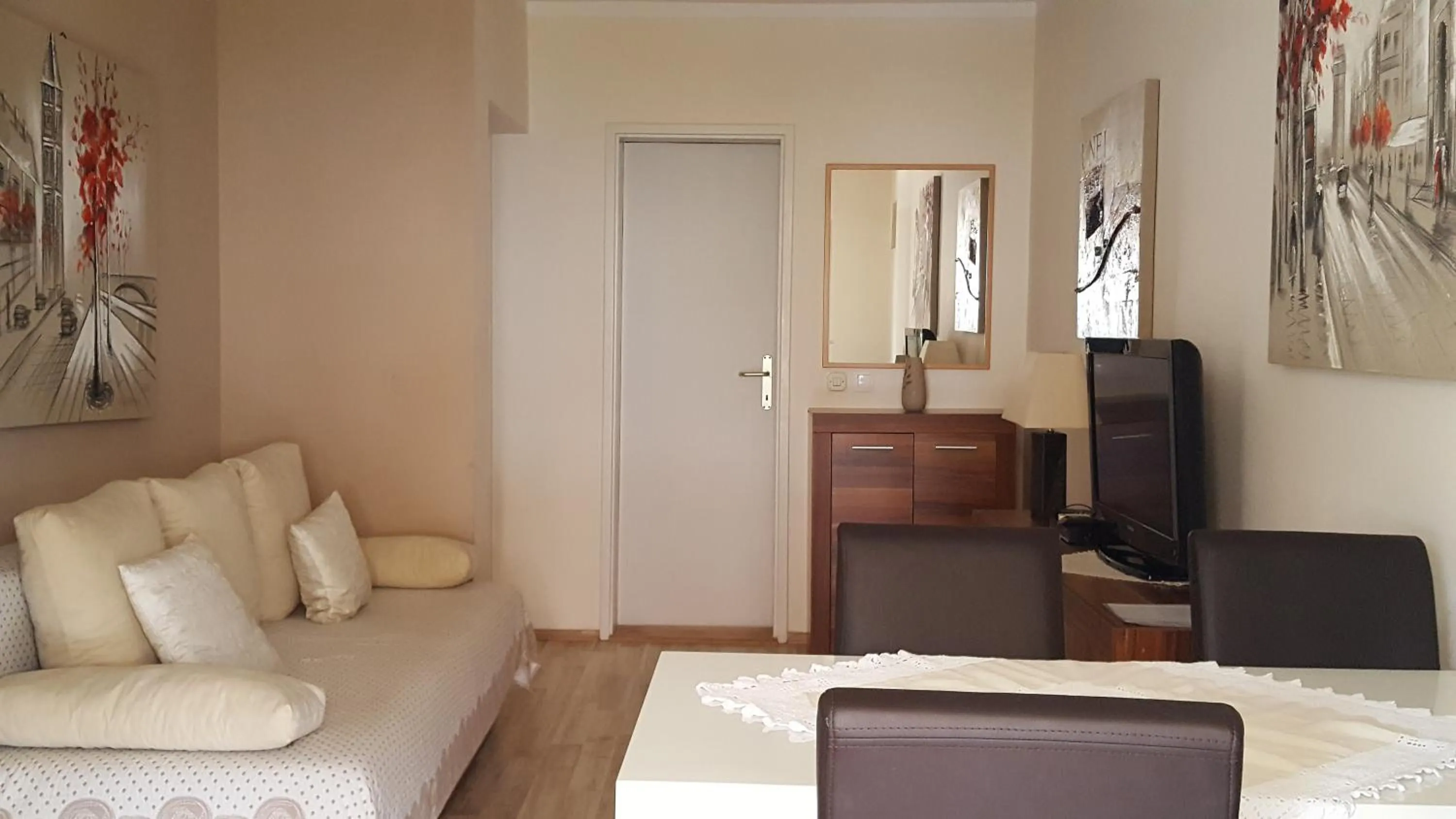 Living room in Villa Vanilla with Heated Pool