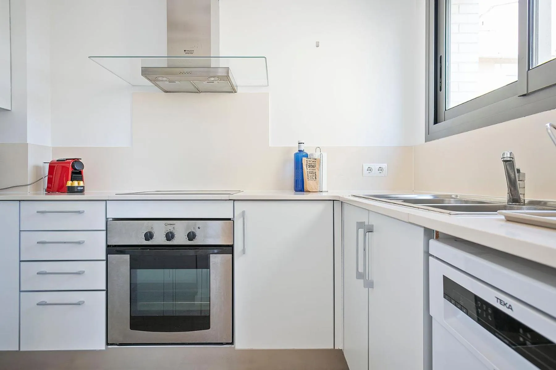 kitchen in Lugaris Rambla Apartments