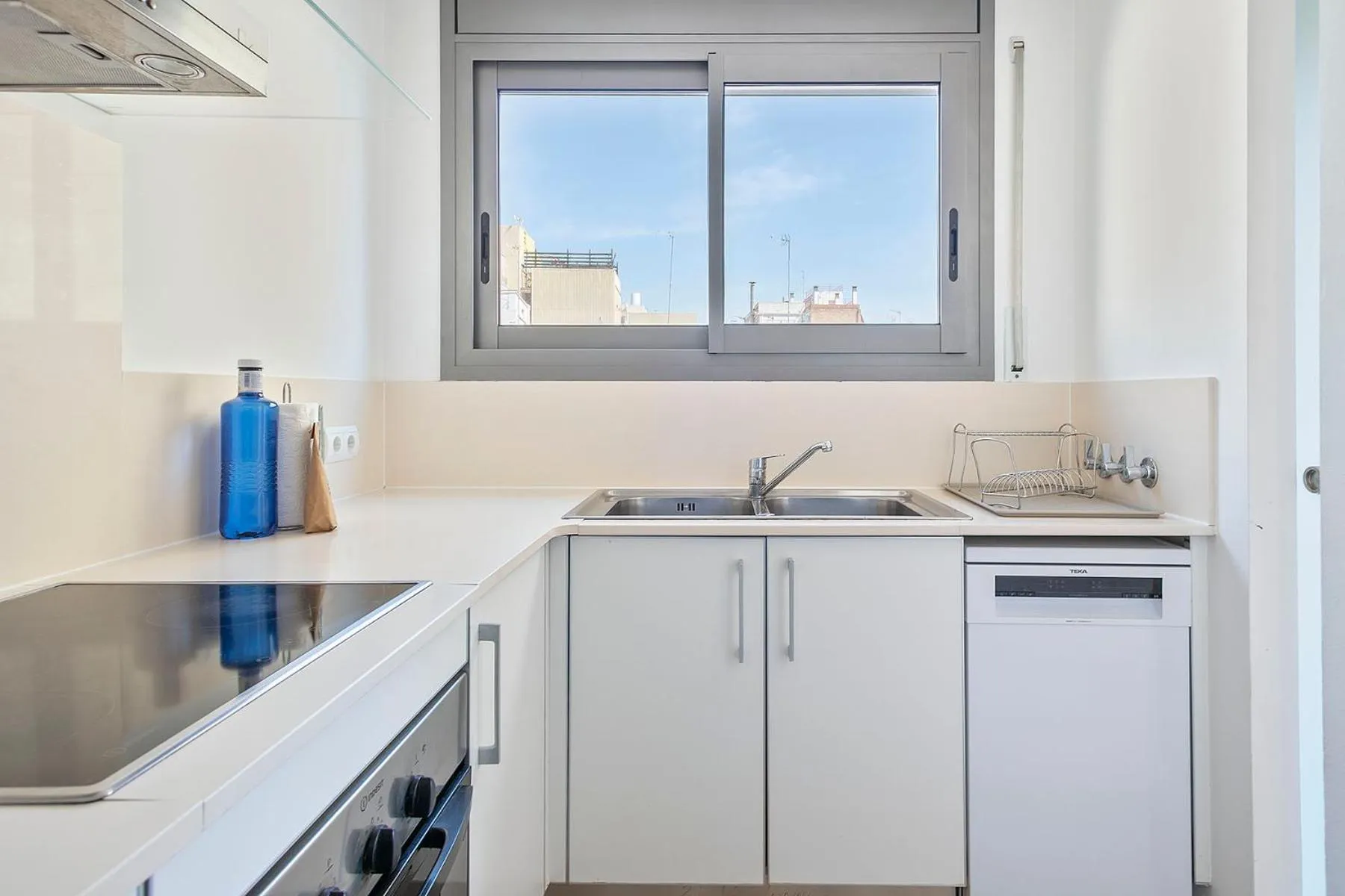 kitchen in Lugaris Rambla Apartments