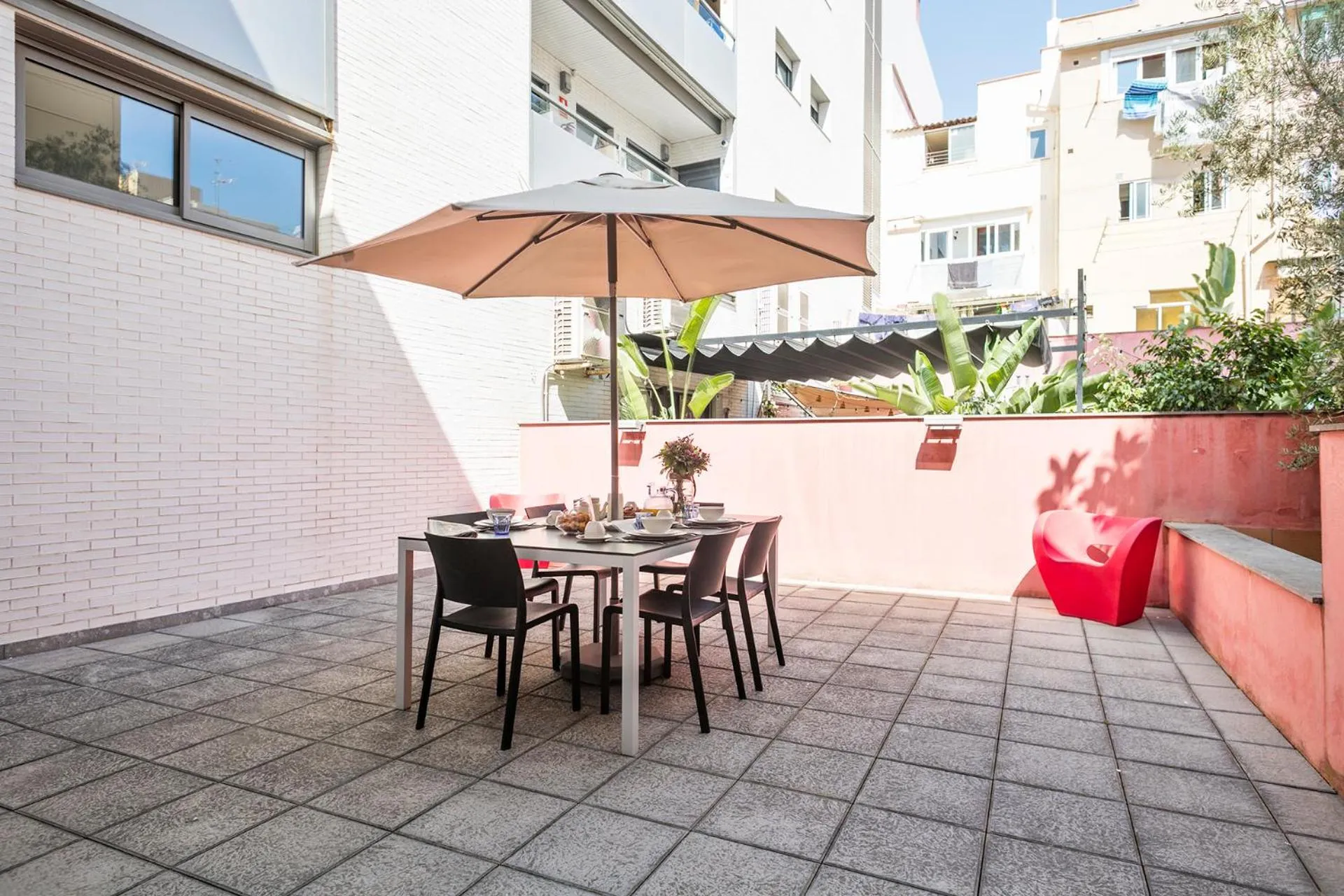 Balcony/Terrace in Lugaris Rambla Apartments