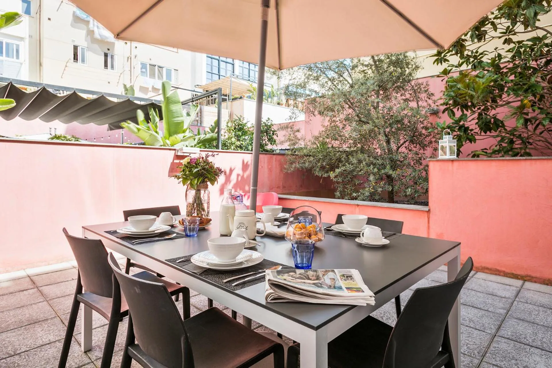 Balcony/Terrace in Lugaris Rambla Apartments