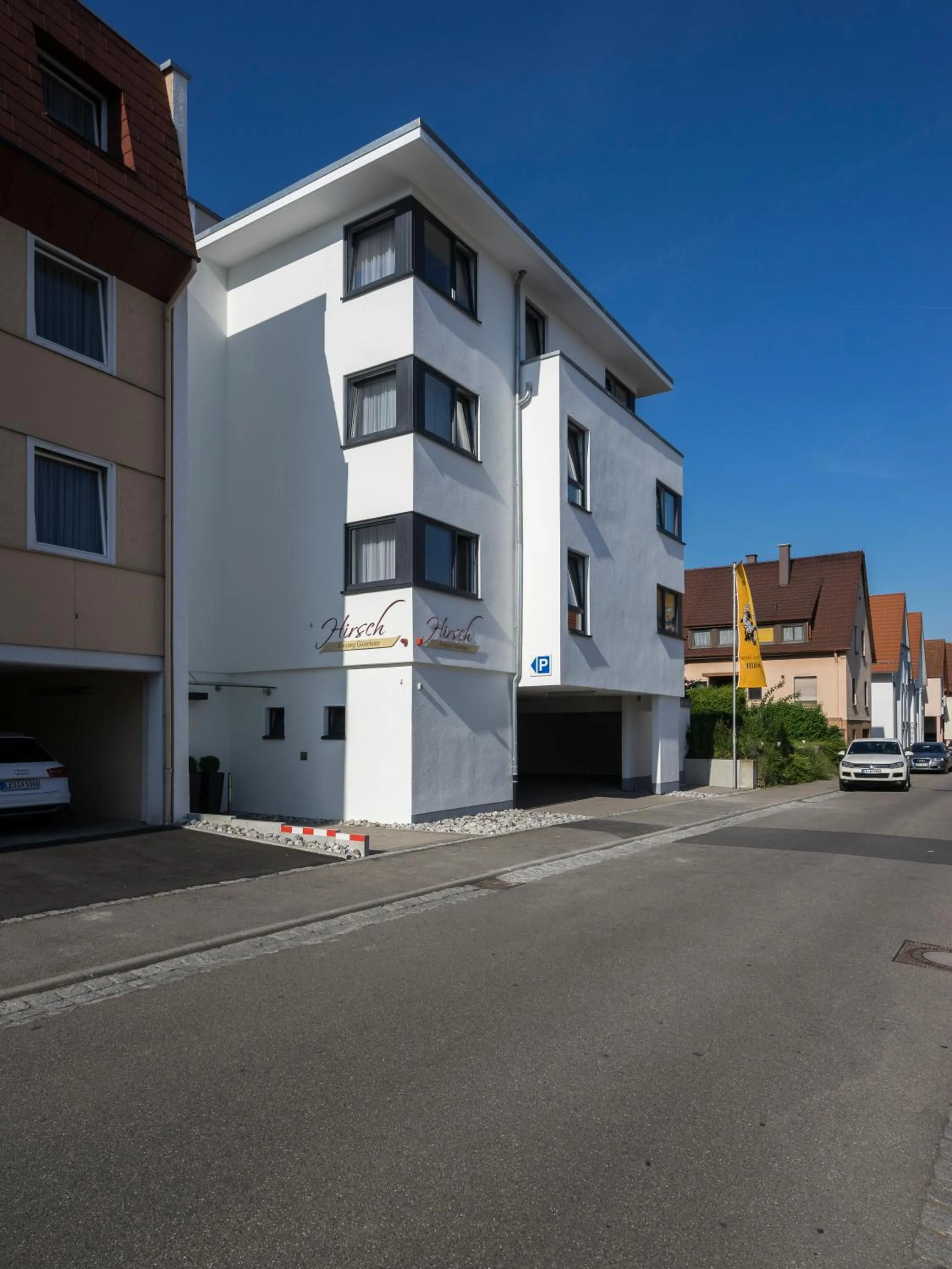 Property building in Hotel Hirsch