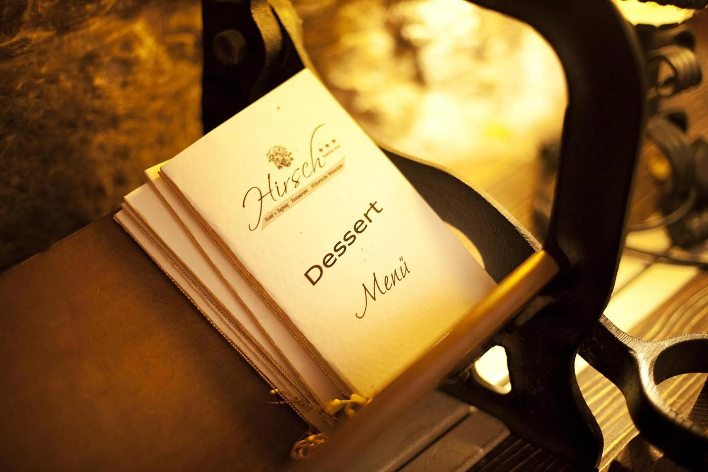 Logo/Certificate/Sign in Hotel Hirsch