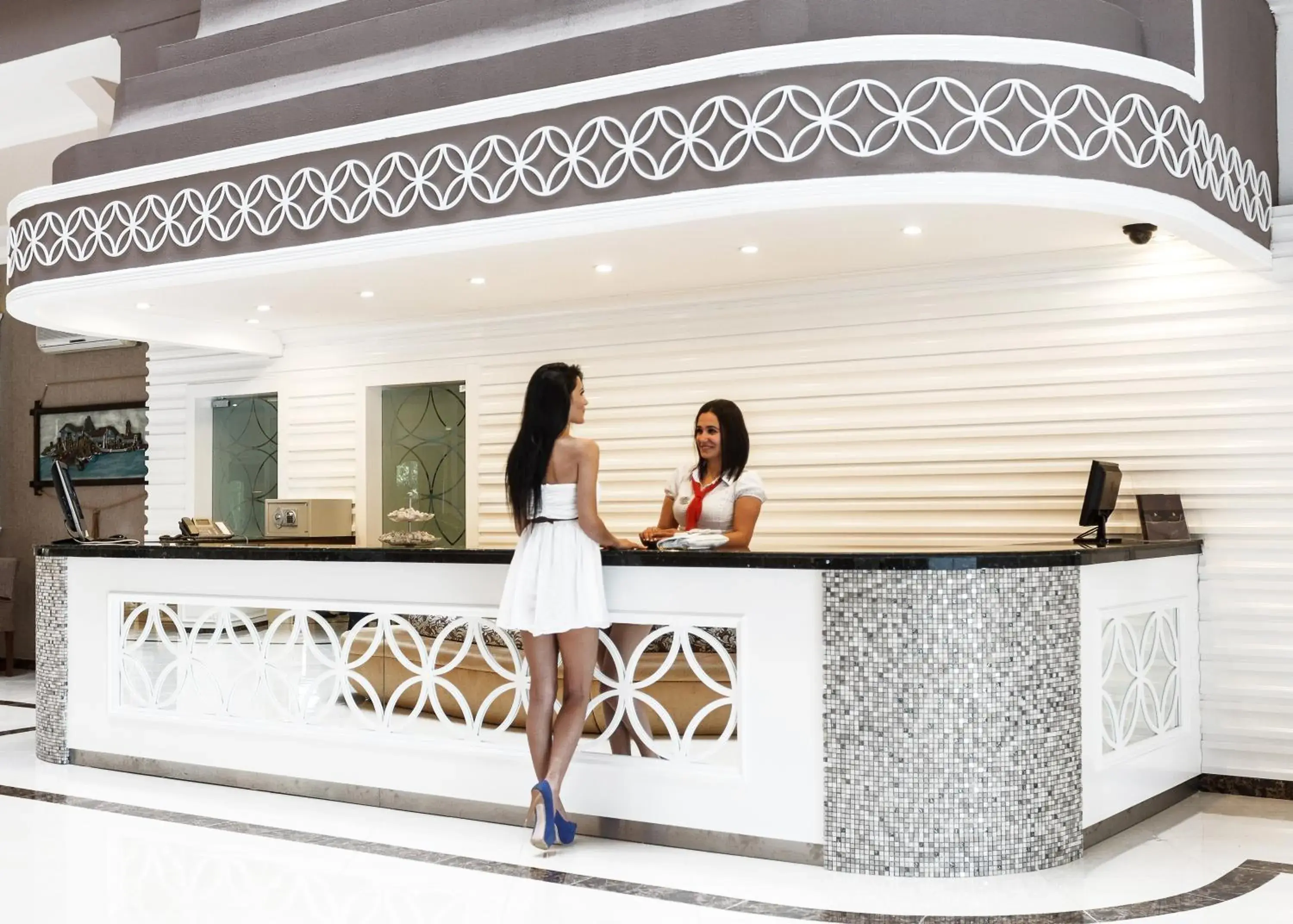 Lobby or reception in Galeri Resort Hotel