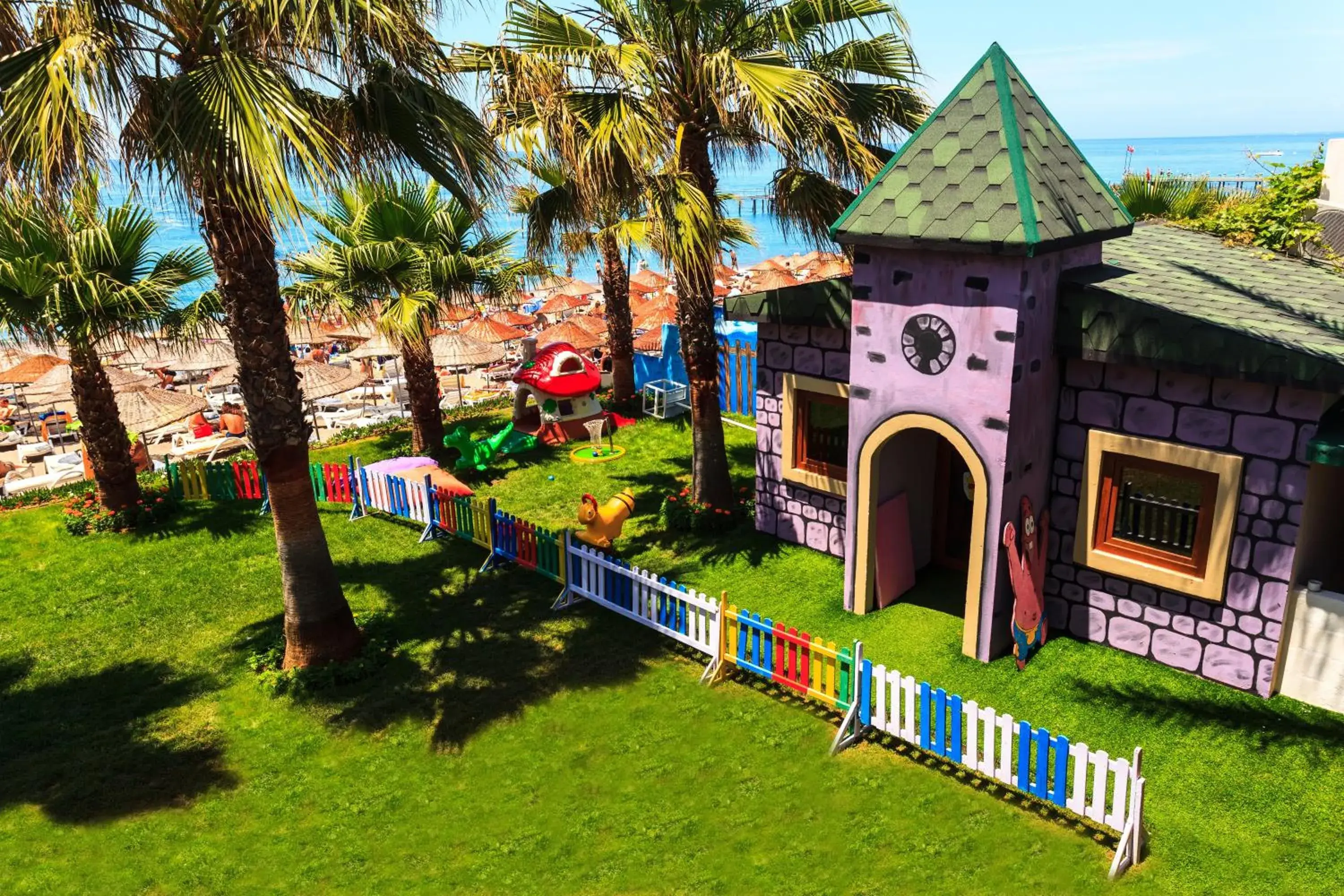 Children play ground in Galeri Resort Hotel