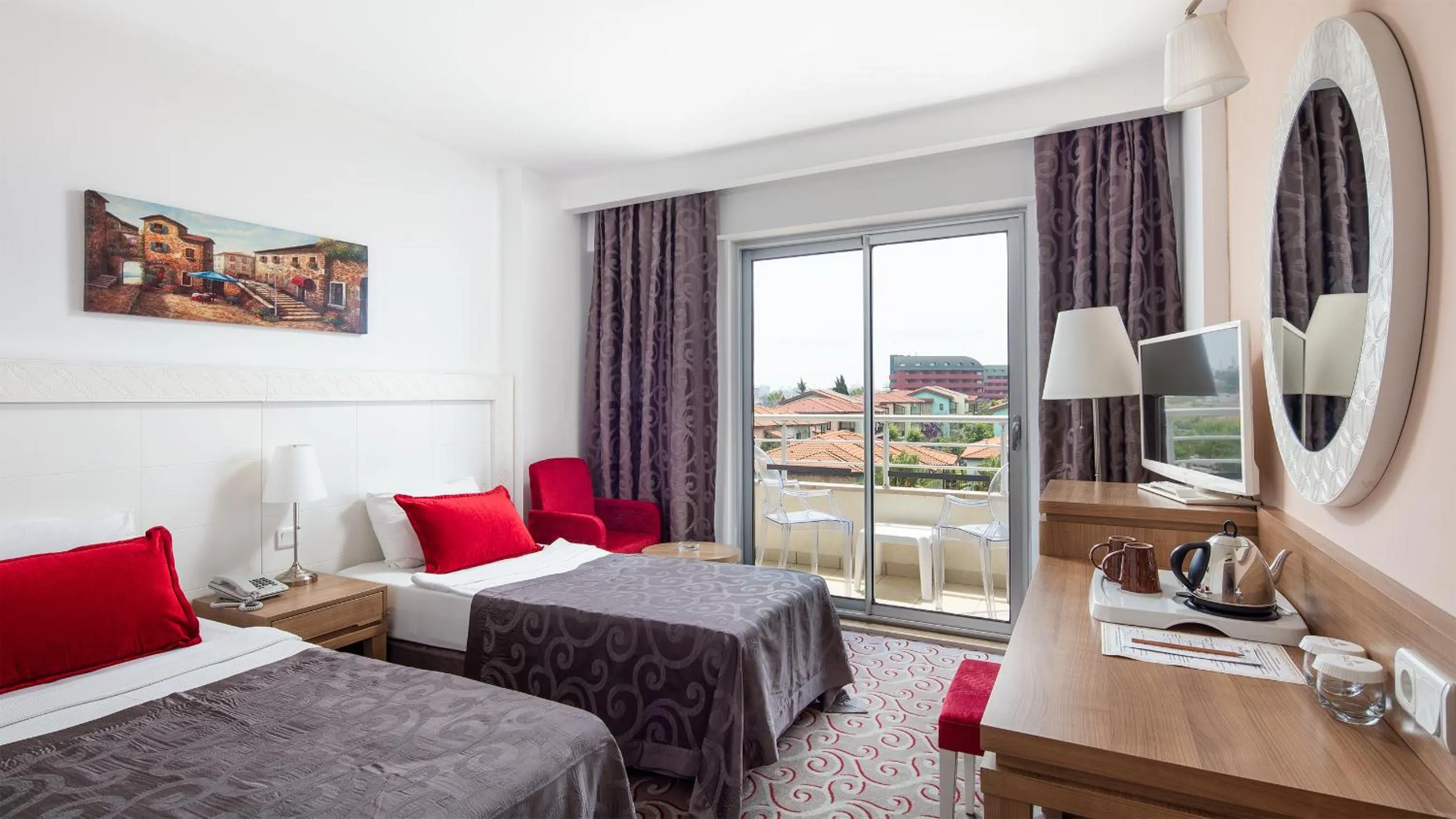 Bed in Galeri Resort Hotel - Ultra All Inclusive