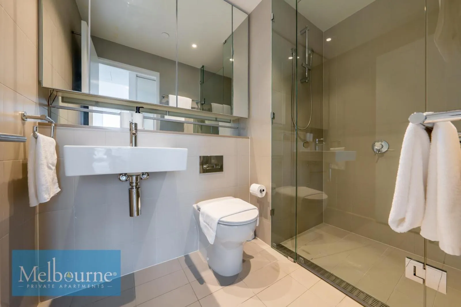 Shower in Melbourne Private Apartments - Collins Street Waterfront, Docklands