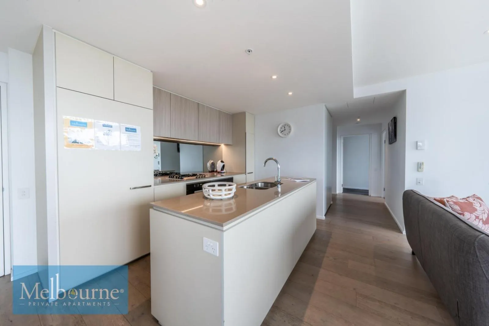 Kitchen or kitchenette in Melbourne Private Apartments - Collins Street Waterfront, Docklands