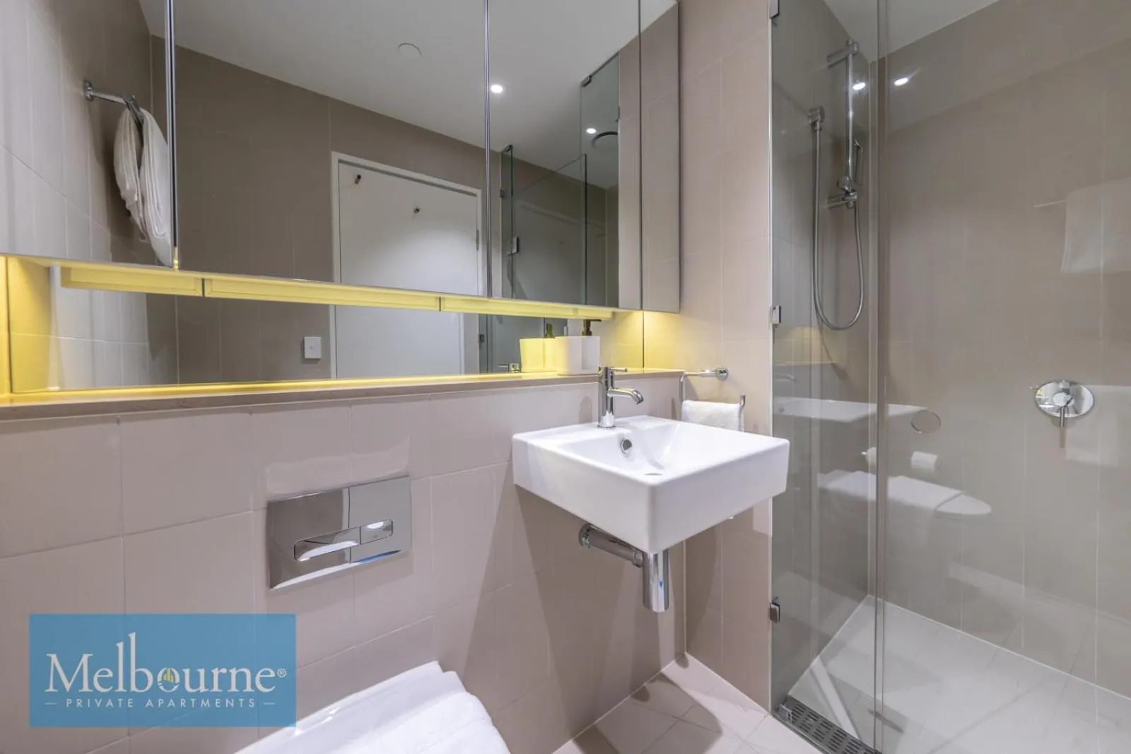 Shower in Melbourne Private Apartments - Collins Street Waterfront, Docklands