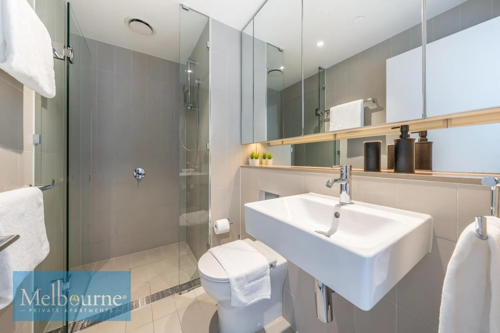 Shower in Melbourne Private Apartments - Collins Street Waterfront, Docklands