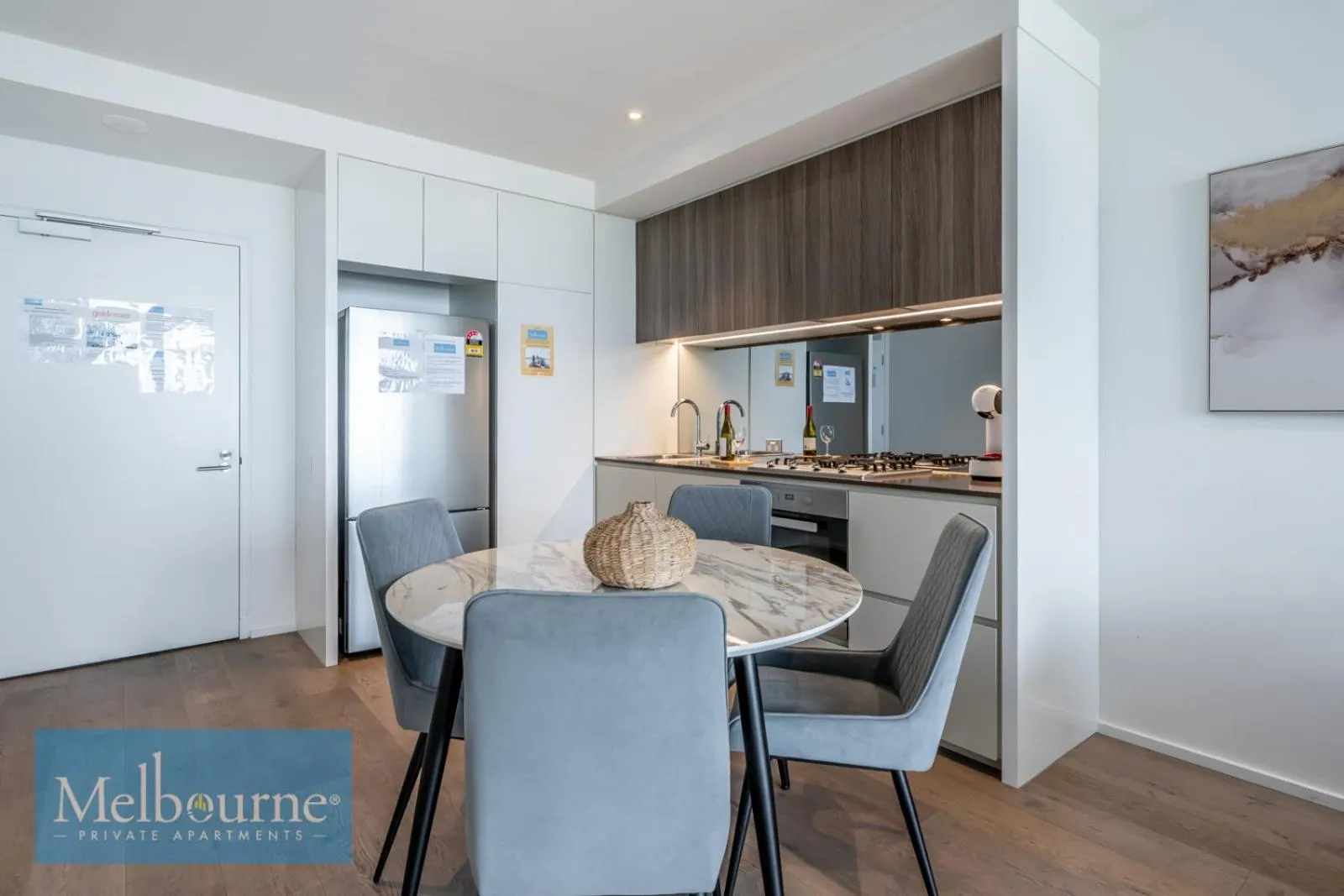 Dining area in Melbourne Private Apartments - Collins Street Waterfront, Docklands