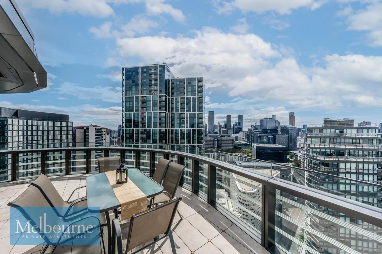 Balcony/Terrace in Melbourne Private Apartments - Collins Street Waterfront, Docklands