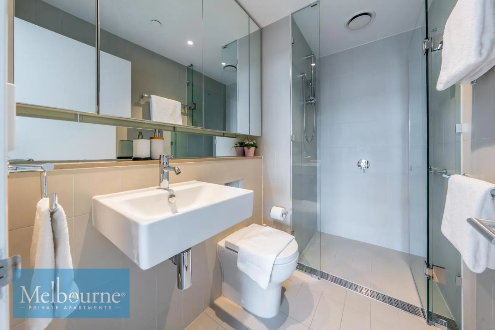 Shower in Melbourne Private Apartments - Collins Street Waterfront, Docklands