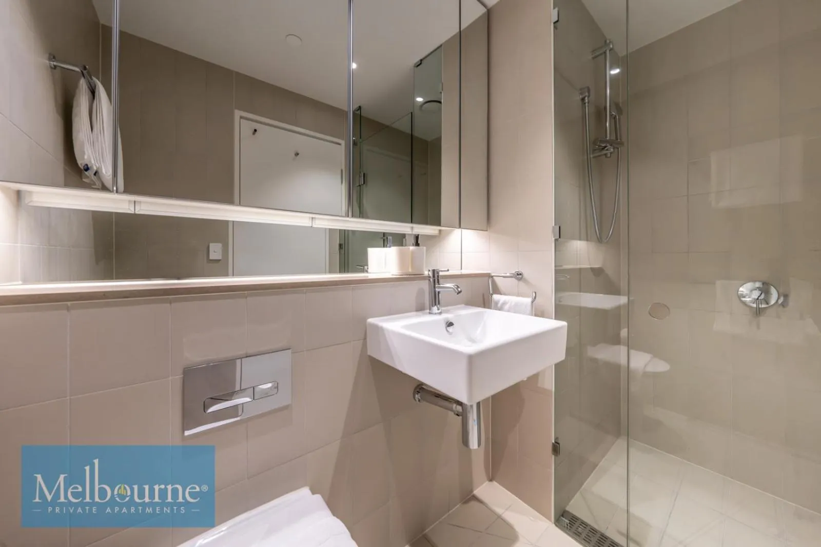 Shower in Melbourne Private Apartments - Collins Street Waterfront, Docklands