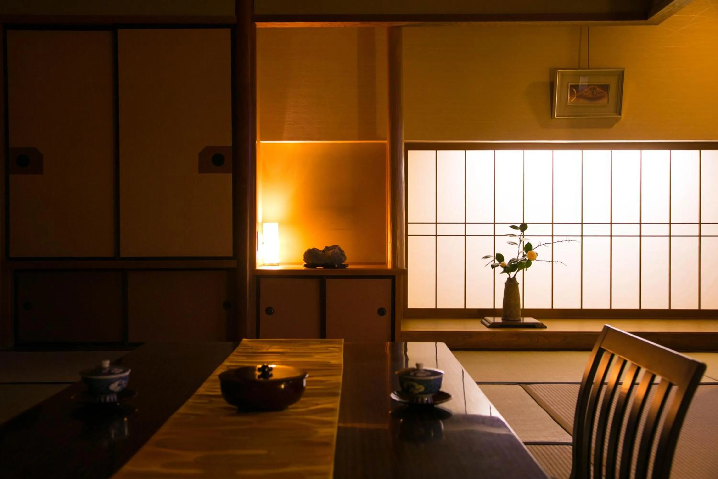 Photo of the whole room in Ryokan Seishounagon
